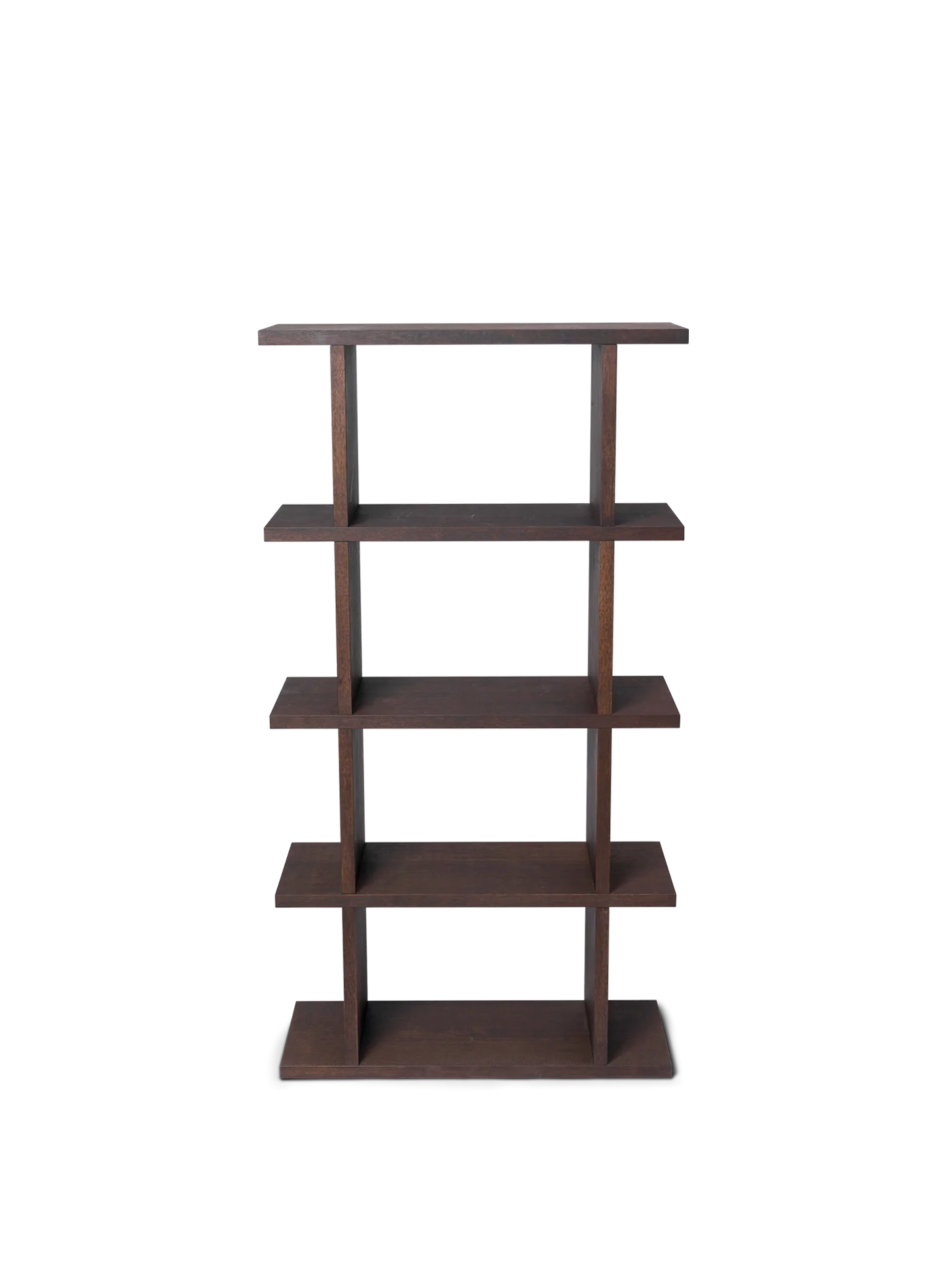 Kona Bookcase - 1x4 - Dark Stained Oak