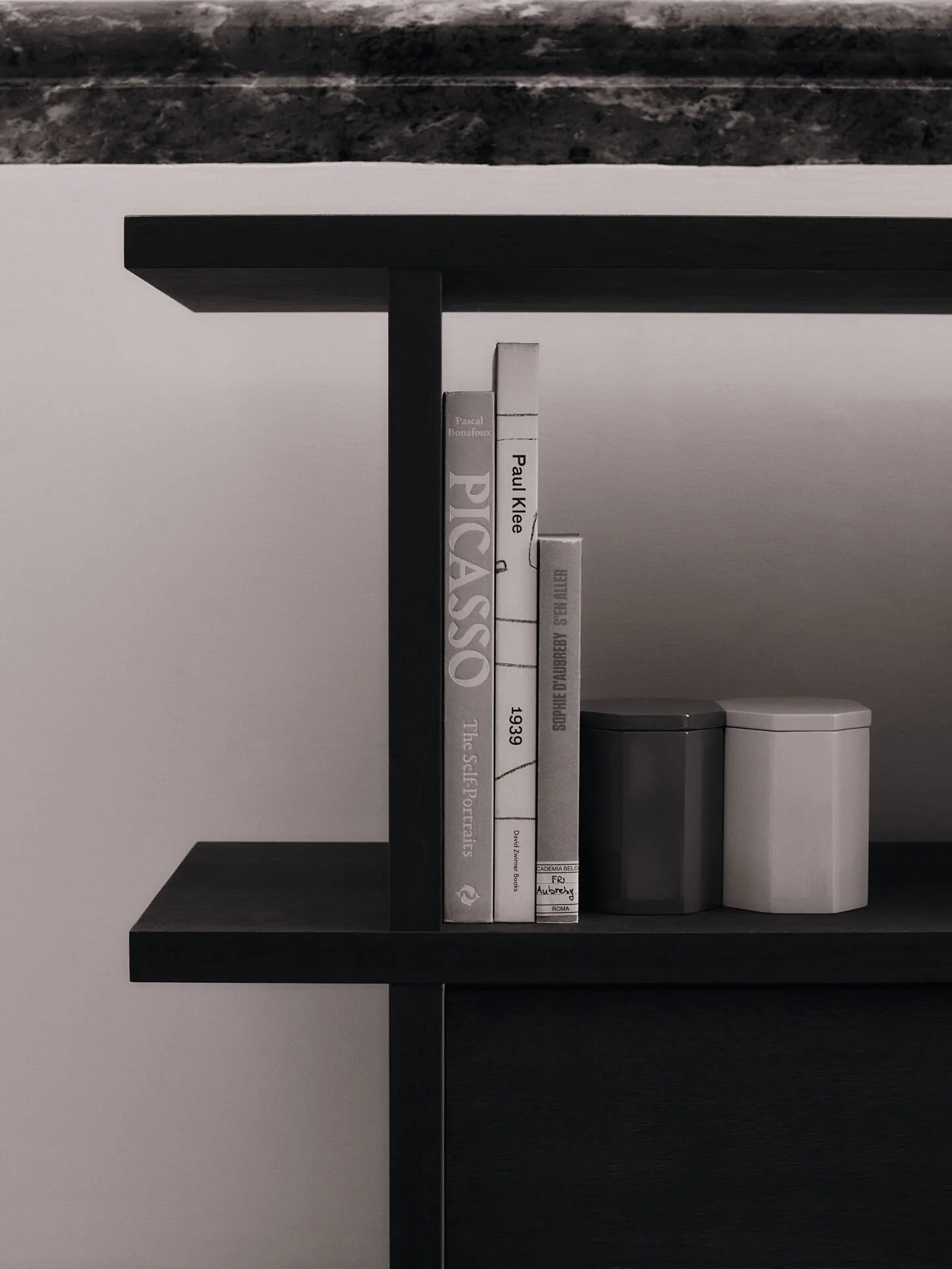 Kona Bookcase - 2x2 - Dark Stained Oak - Image 3