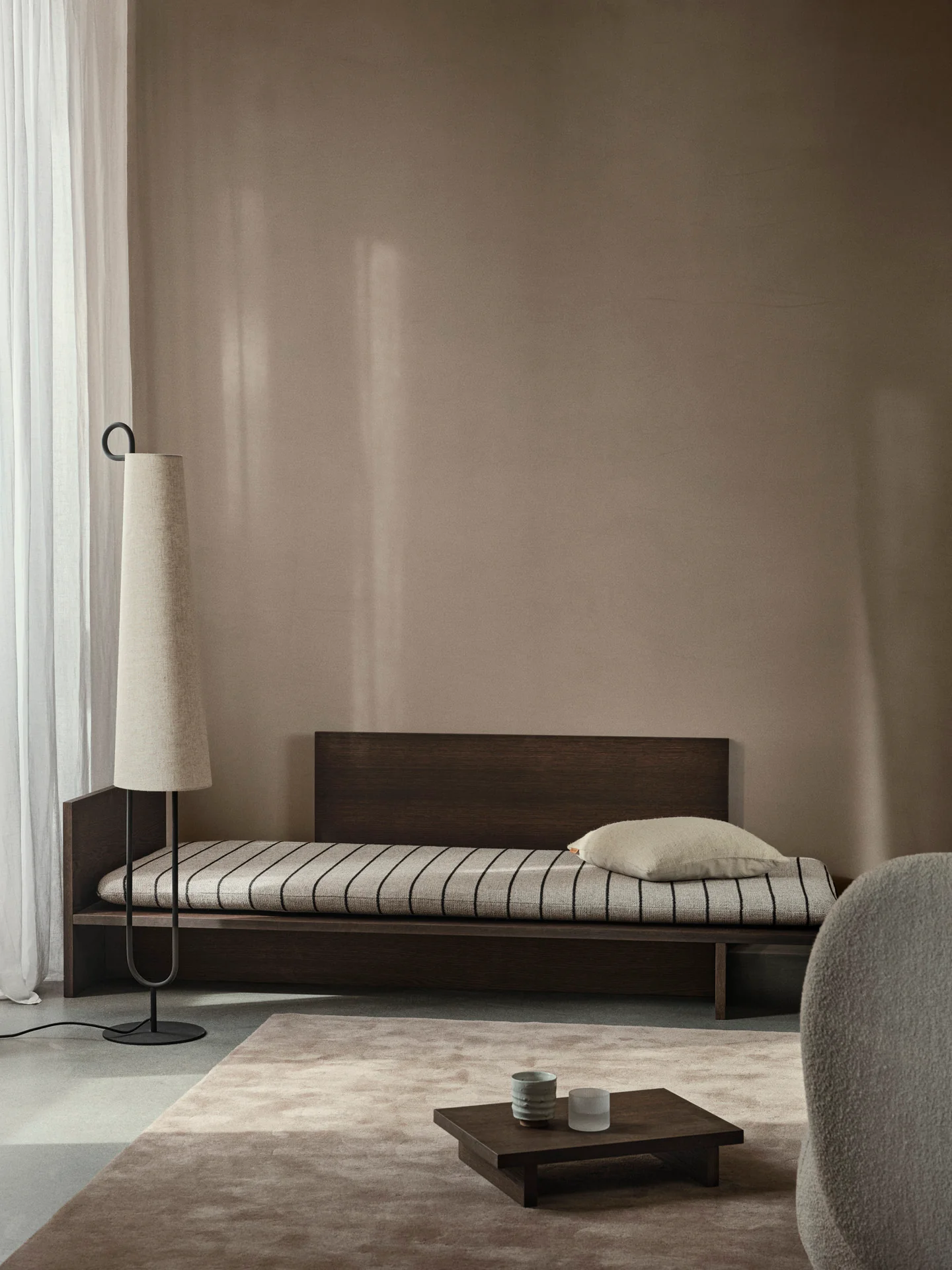 Kona Side Table - Dark Stained Oak - Image 3