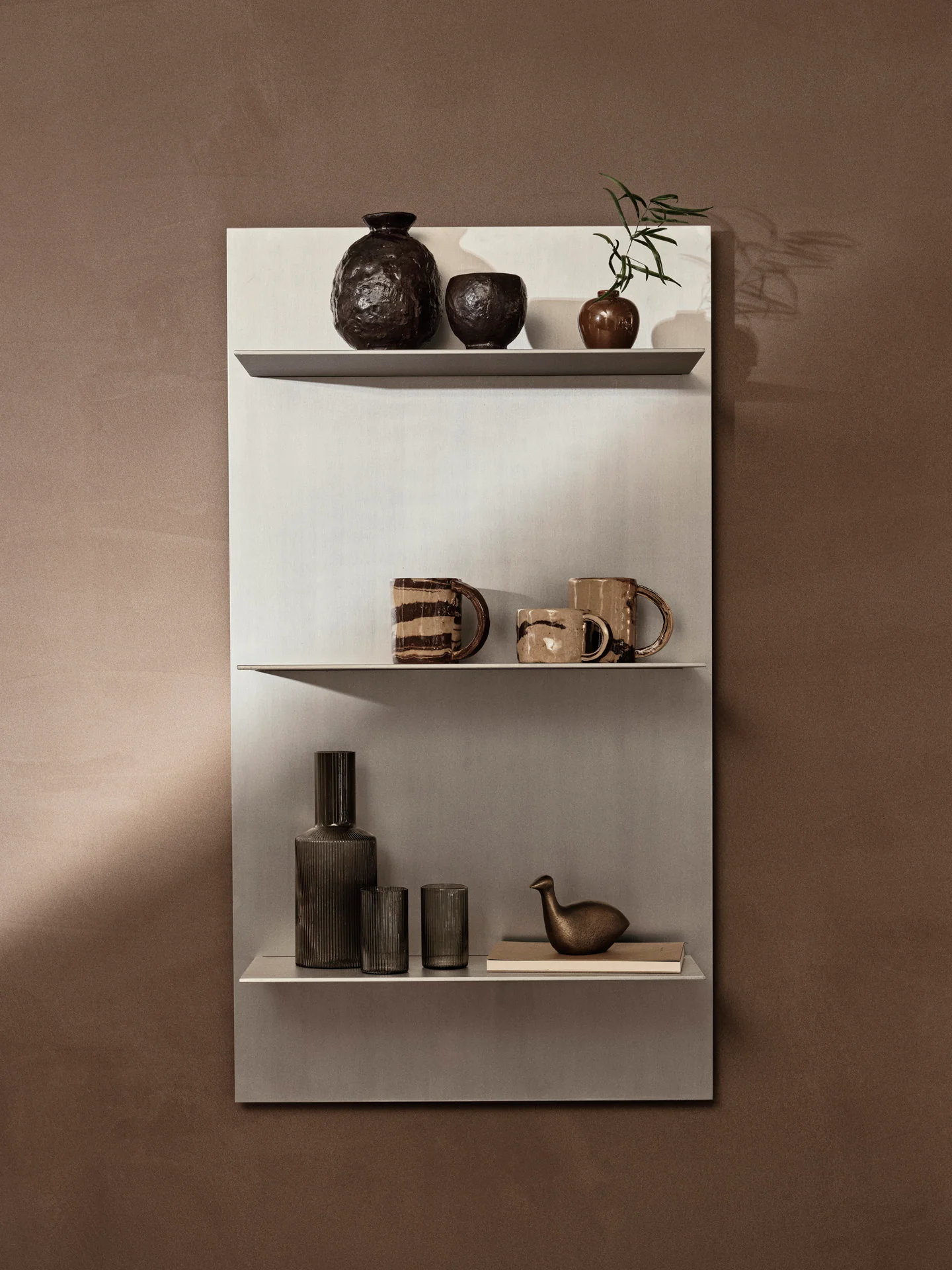 Lager Wall Shelf - Triple - Large - Aluminium - Image 2
