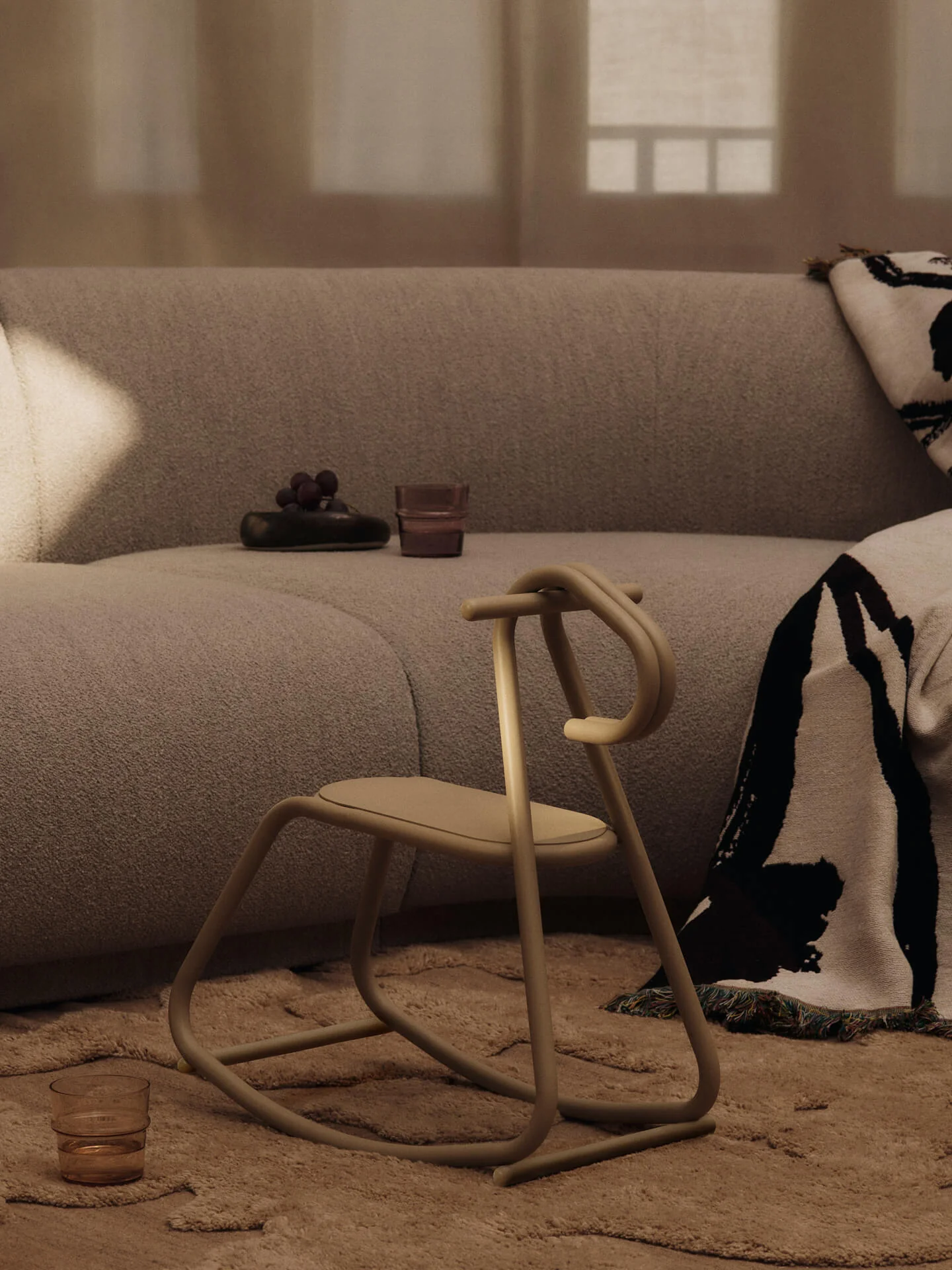 Lussi Rocking Horse - Cashmere - Image 2