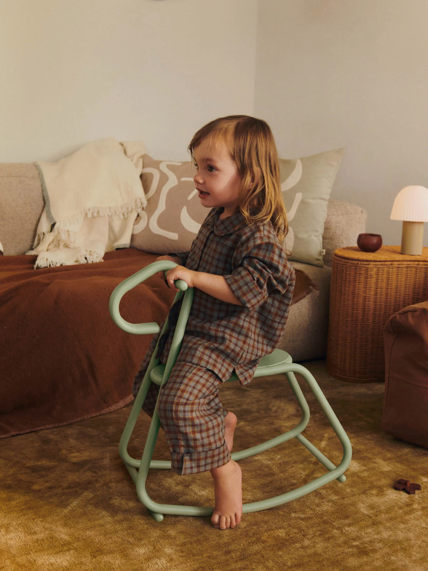 Lussi Rocking Horse - Tea Green - Image 2