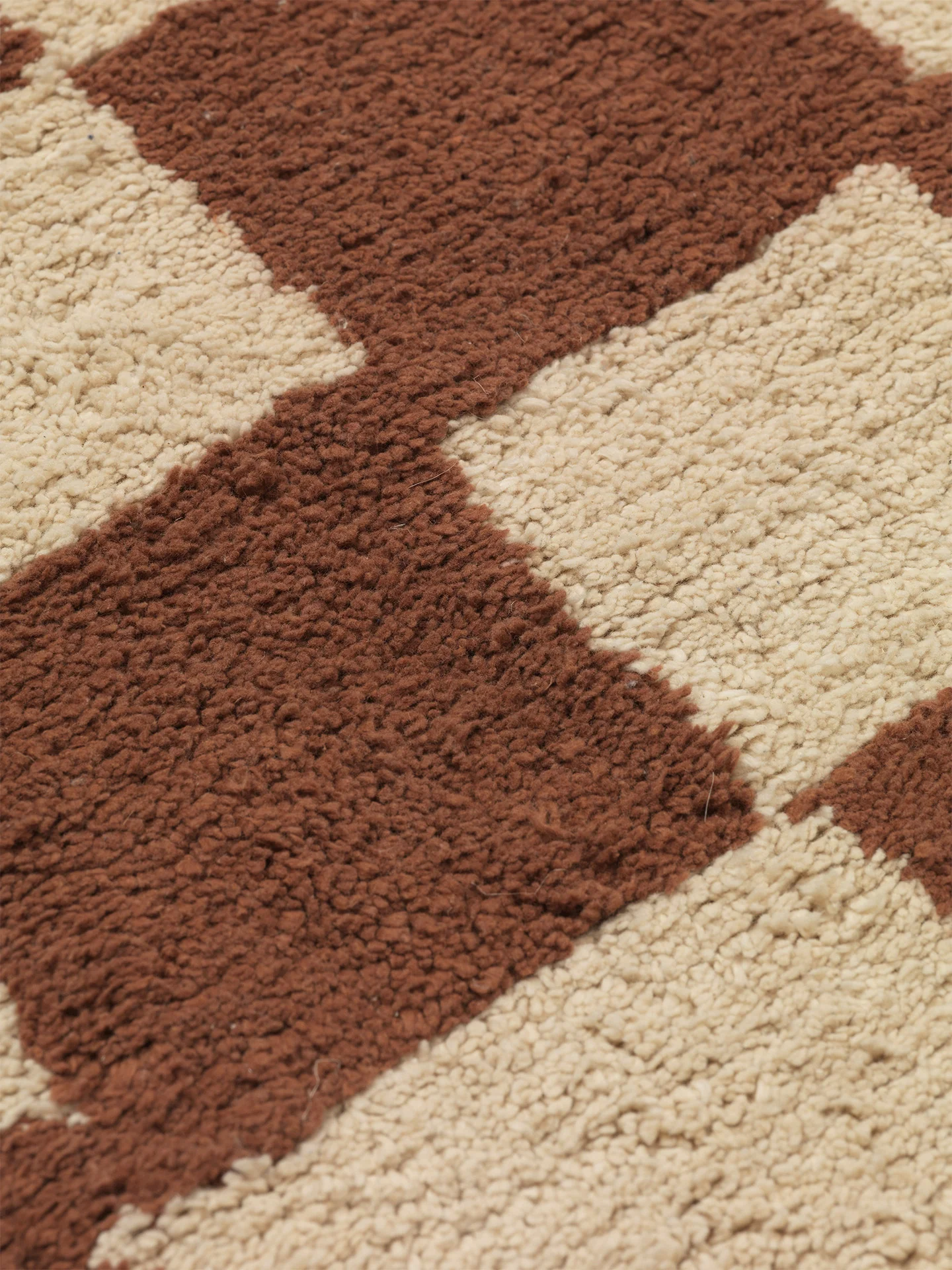 Mara Washable Rug - Rust/Warm Sand - Image 3
