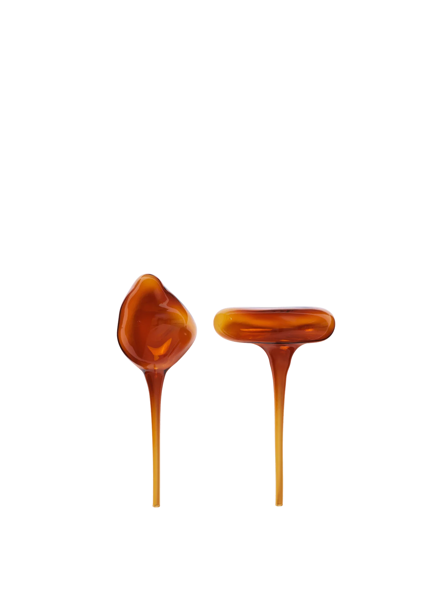 Mercury Water Globes - Set of 2 - Amber - Image 4