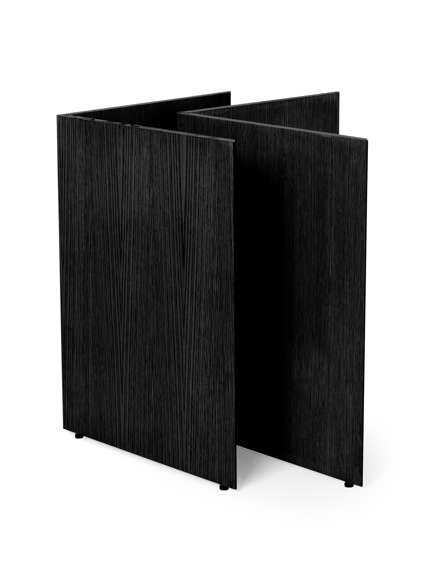 Mingle Table Legs - Black Veneer