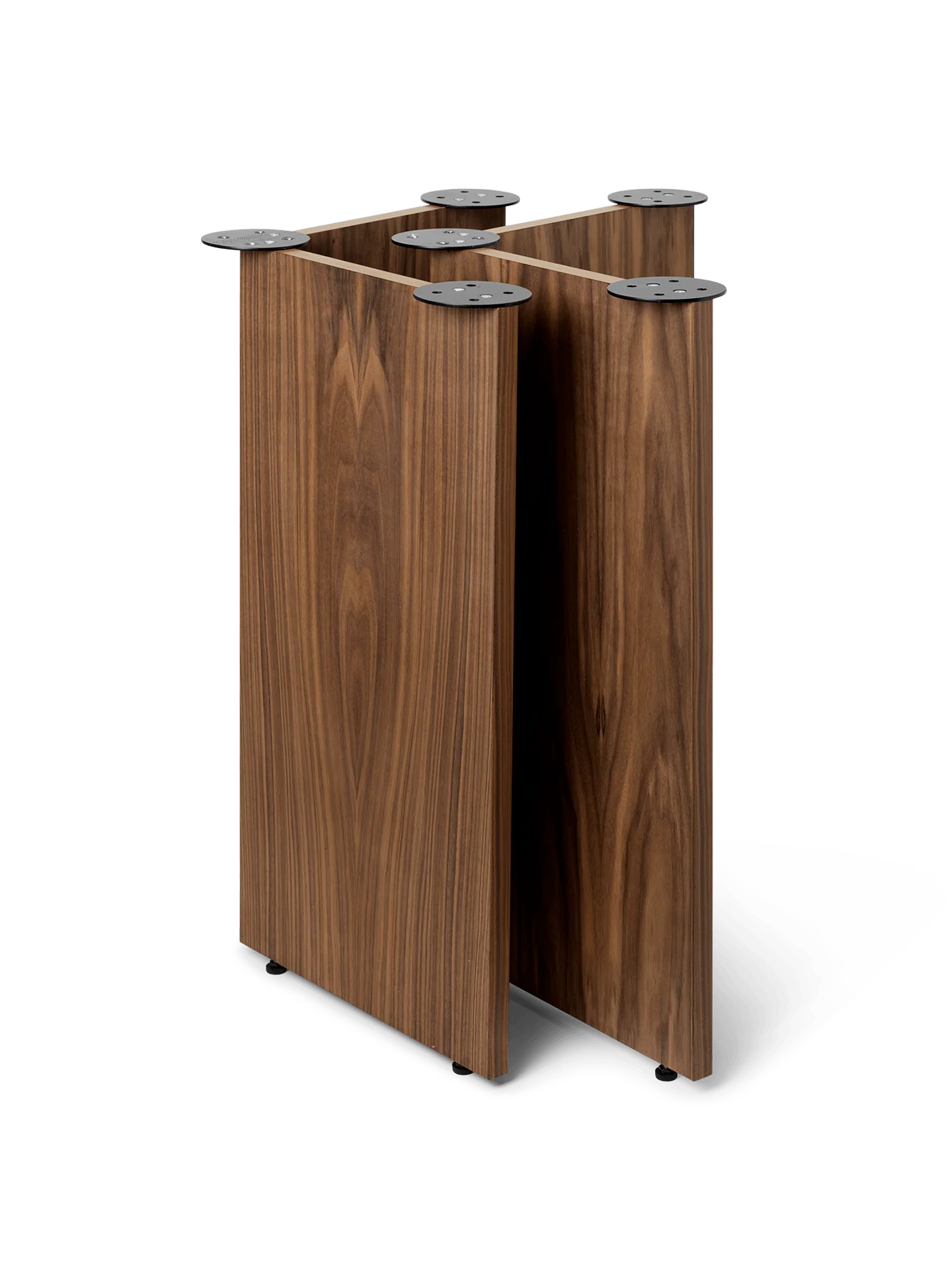 Mingle Table Legs - Walnut Veneer - Image 2