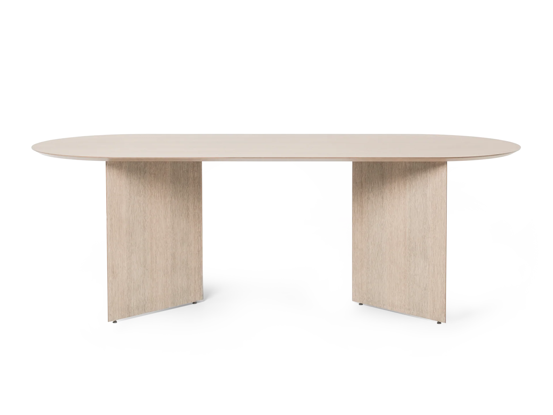 Mingle Table Top - Oval - Large - Natural Veneer