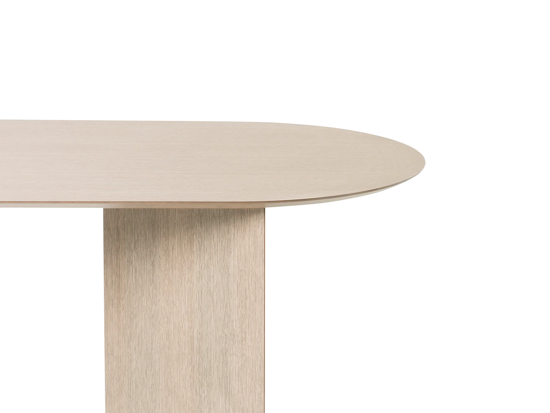 Mingle Table Top - Oval - Large - Natural Veneer - Image 2