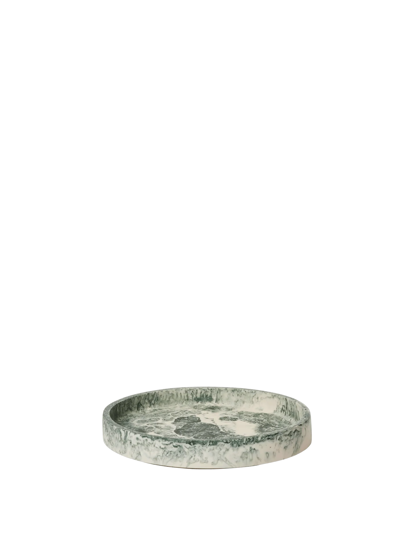 Mist Round Tray - Emerald Off-white - Image 6