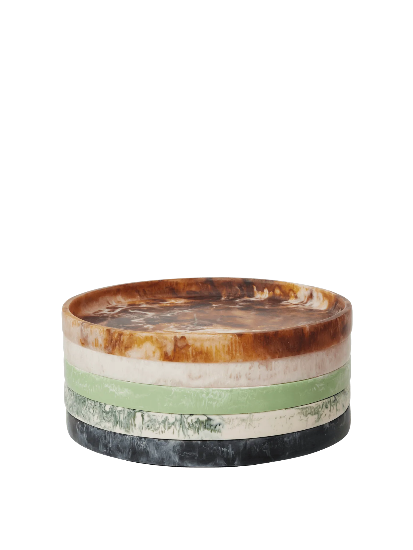 Mist Round Tray - Pearl - Image 5
