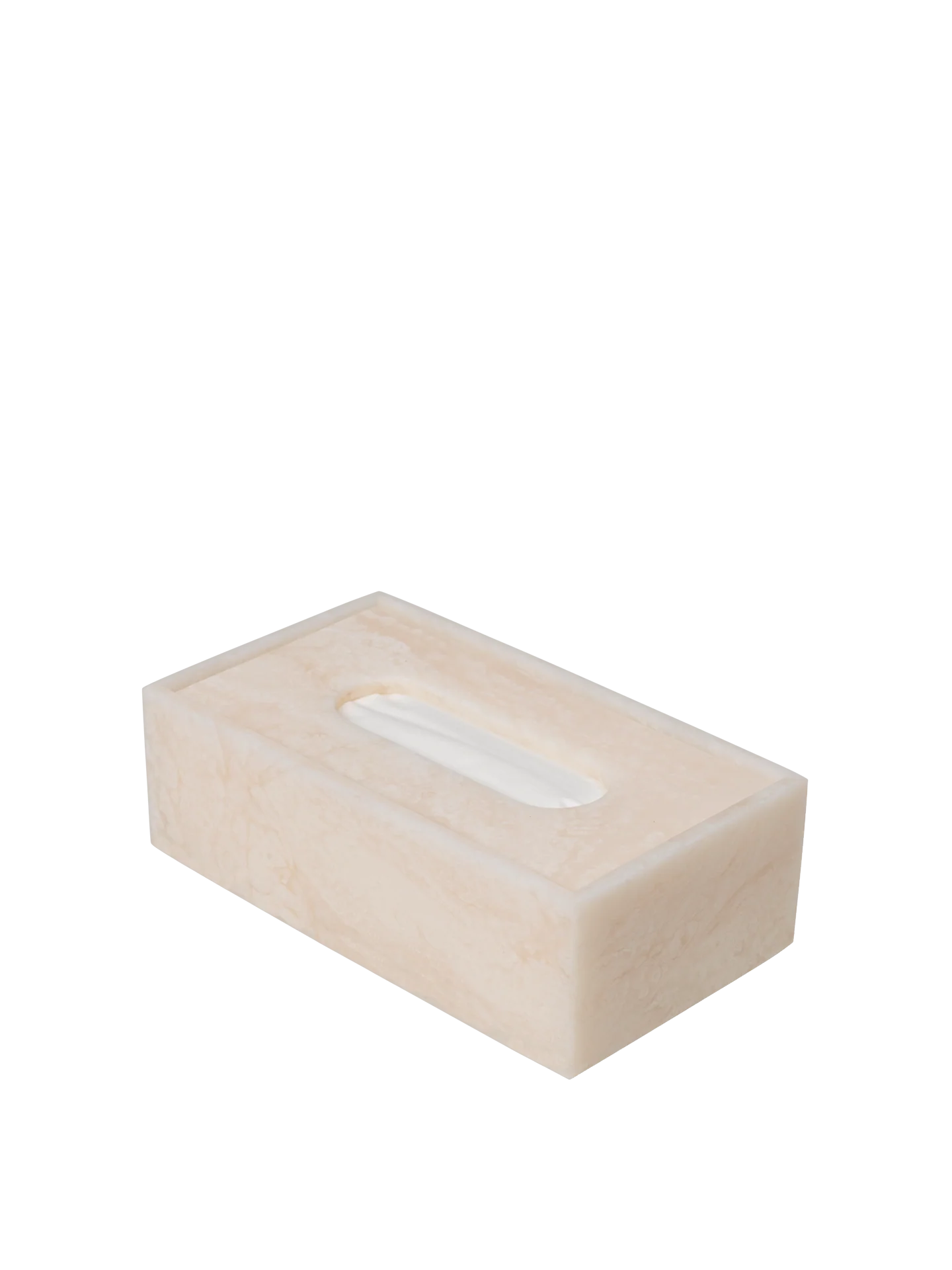 Mist Tissue Box - Pearl