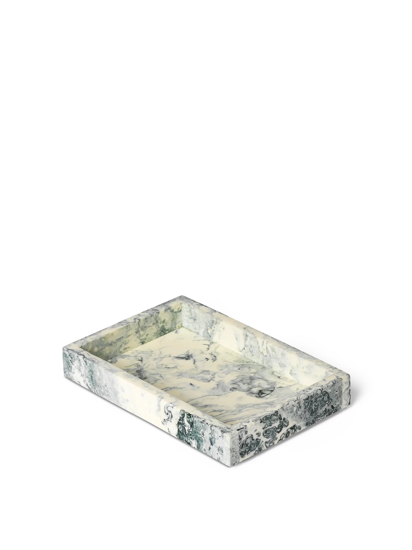 Mist Tray - Emerald Off-white