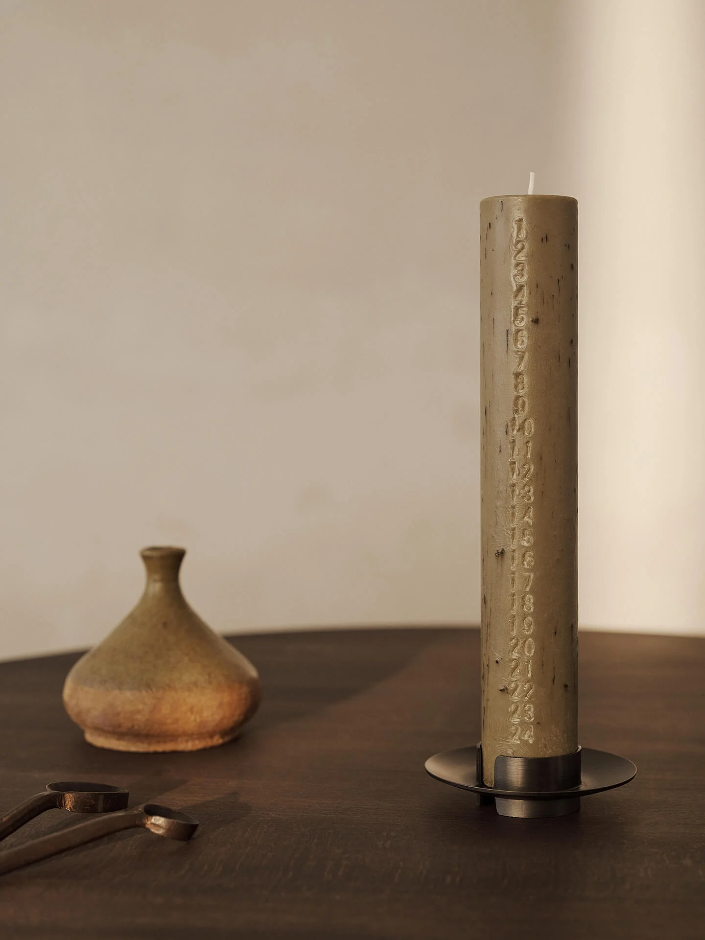 Mura Advent Candle - Ash Brown - Image 2