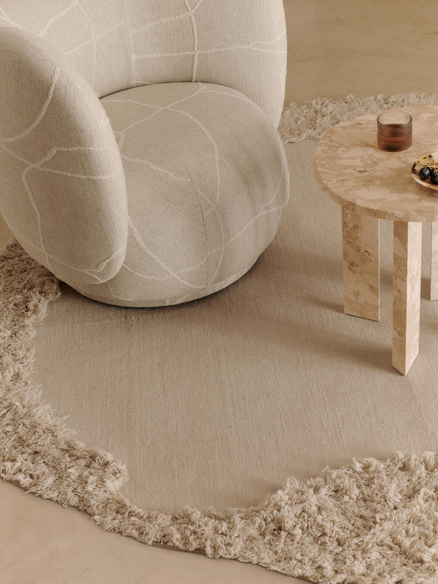 Norte Outdoor Rug - Natural - Image 4