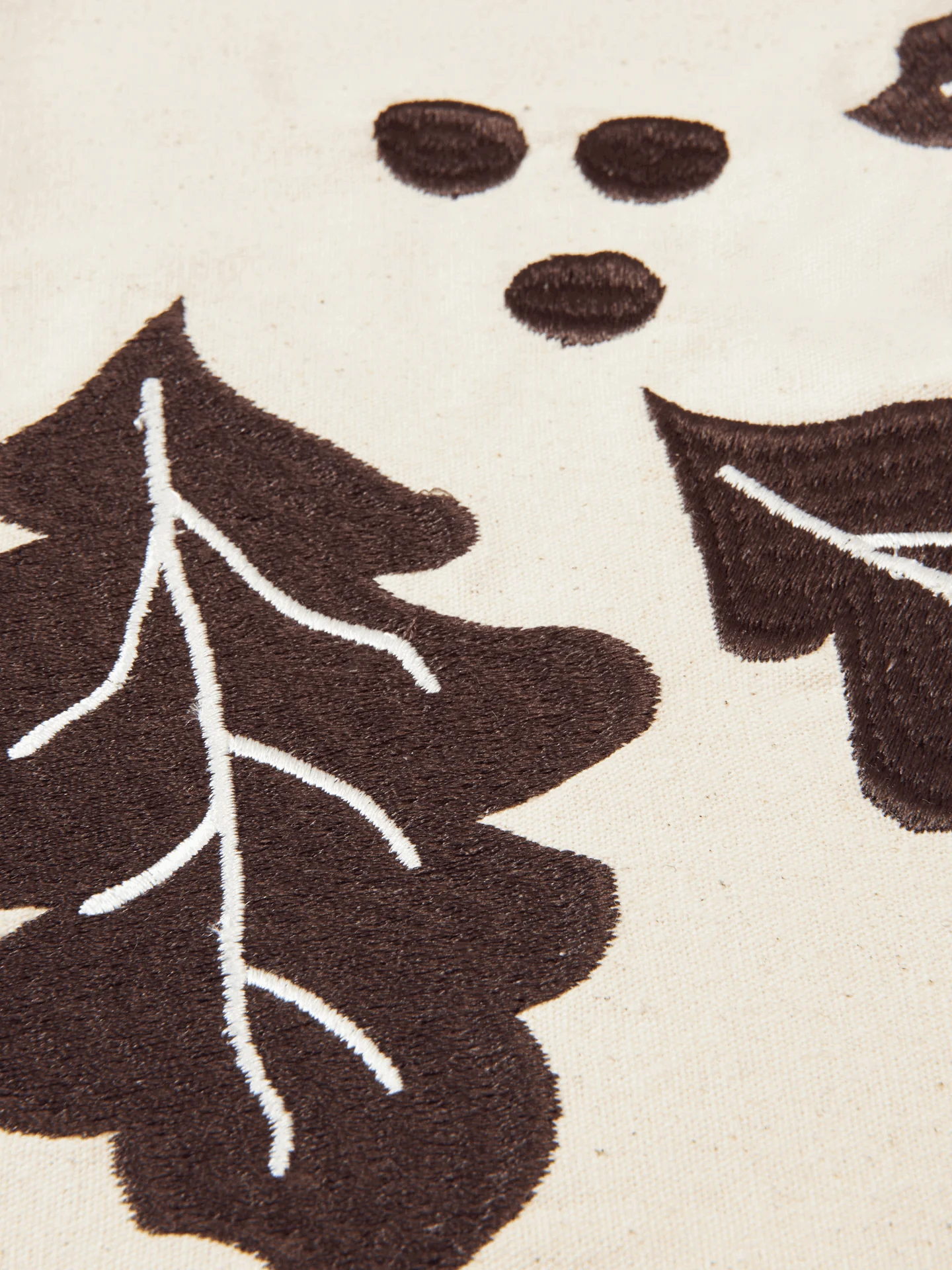 Oak Christmas Tree Blanket - Square - Natural - Image 4