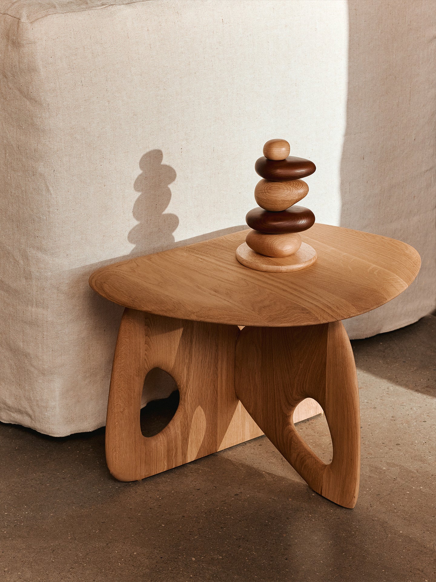 Oar Coffee Table - Small - Natural Oak - Image 4