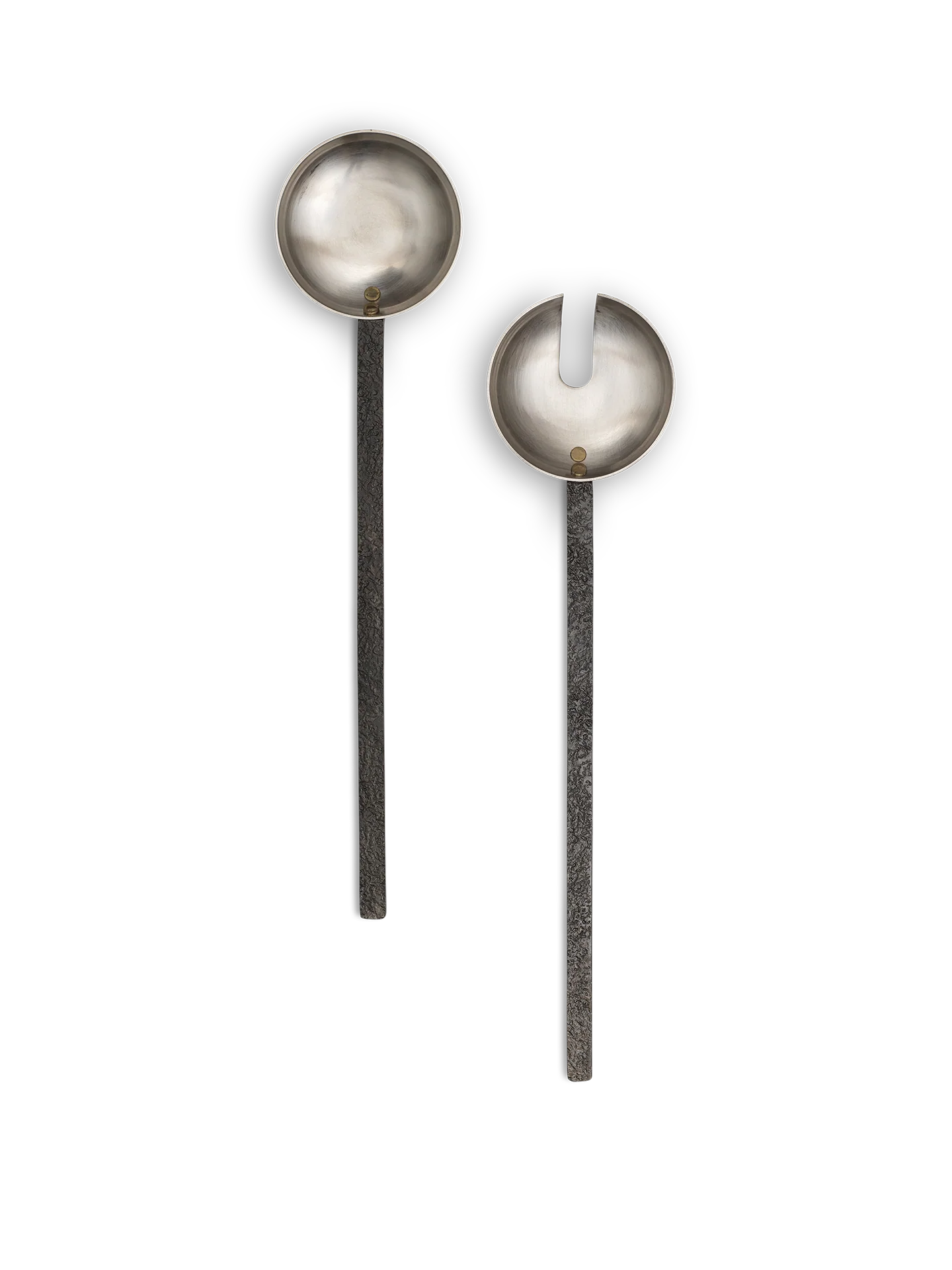 Obra Salad Servers - Stainless Steel