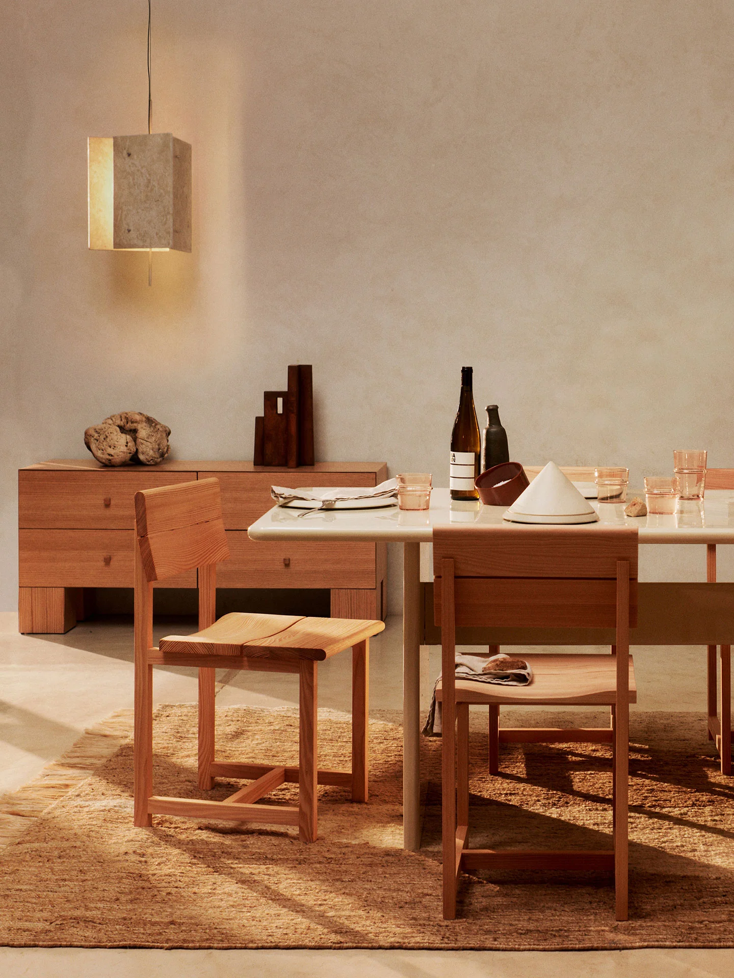 Oeste Pendant Lamp - Sand - Image 3