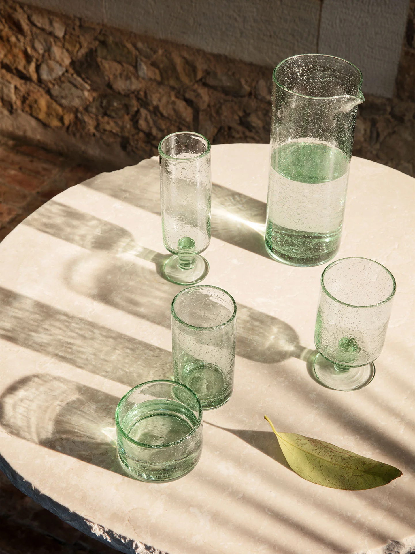 Oli Champagne Flute - Recycled Clear - Image 2
