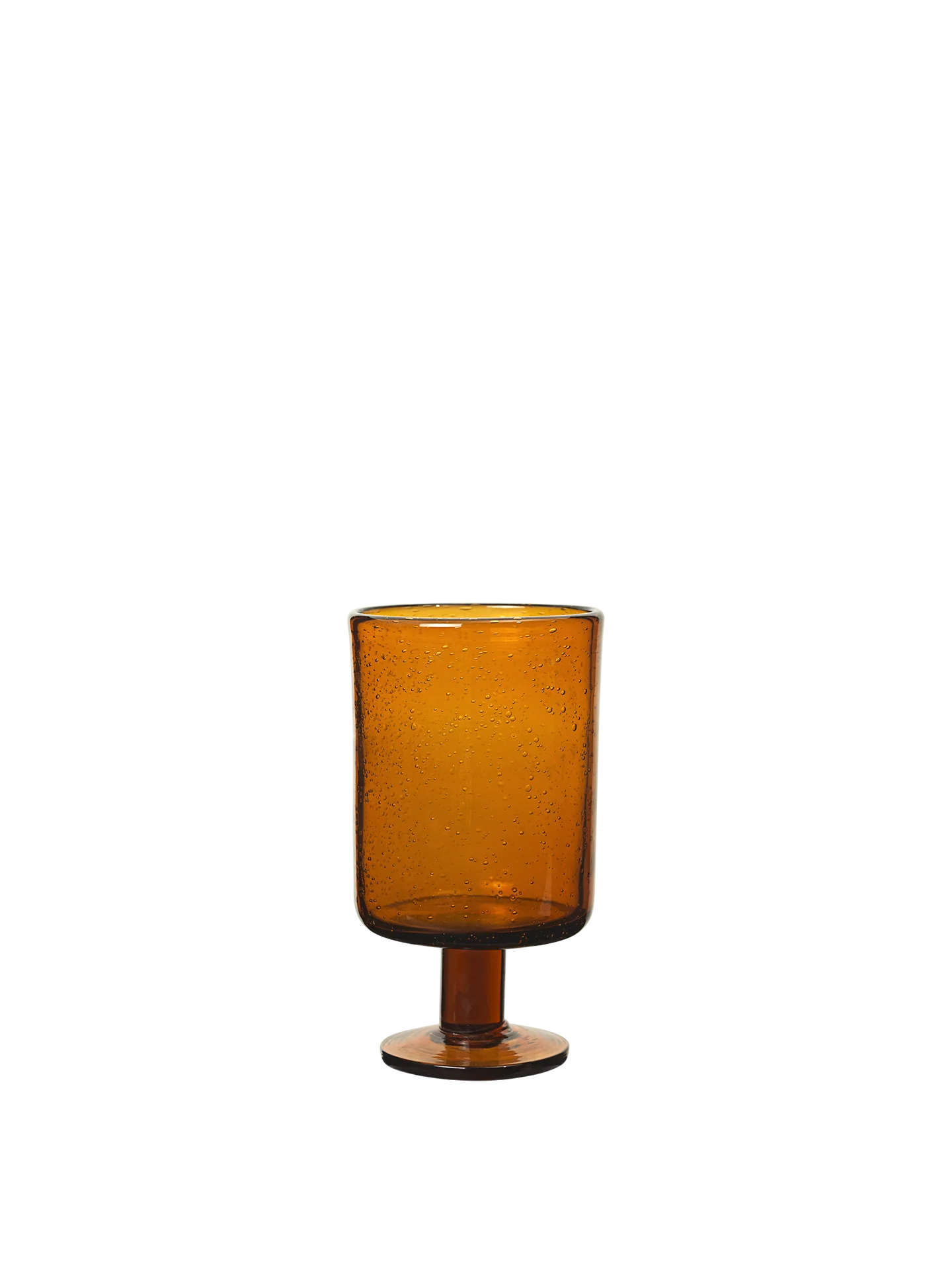 Oli Wine Glass - Amber