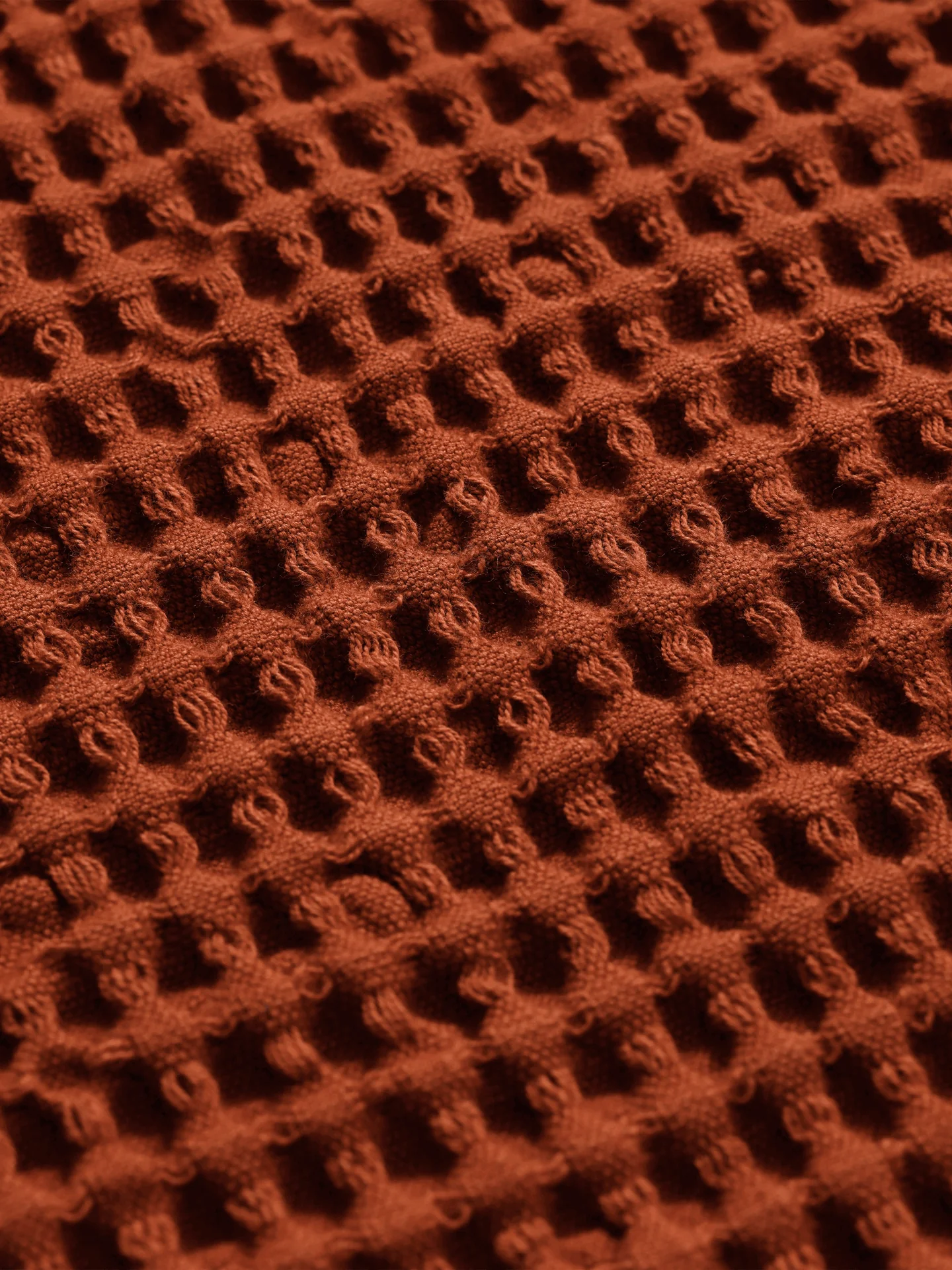 Organic Bath Towel - Brown Clay - Image 3