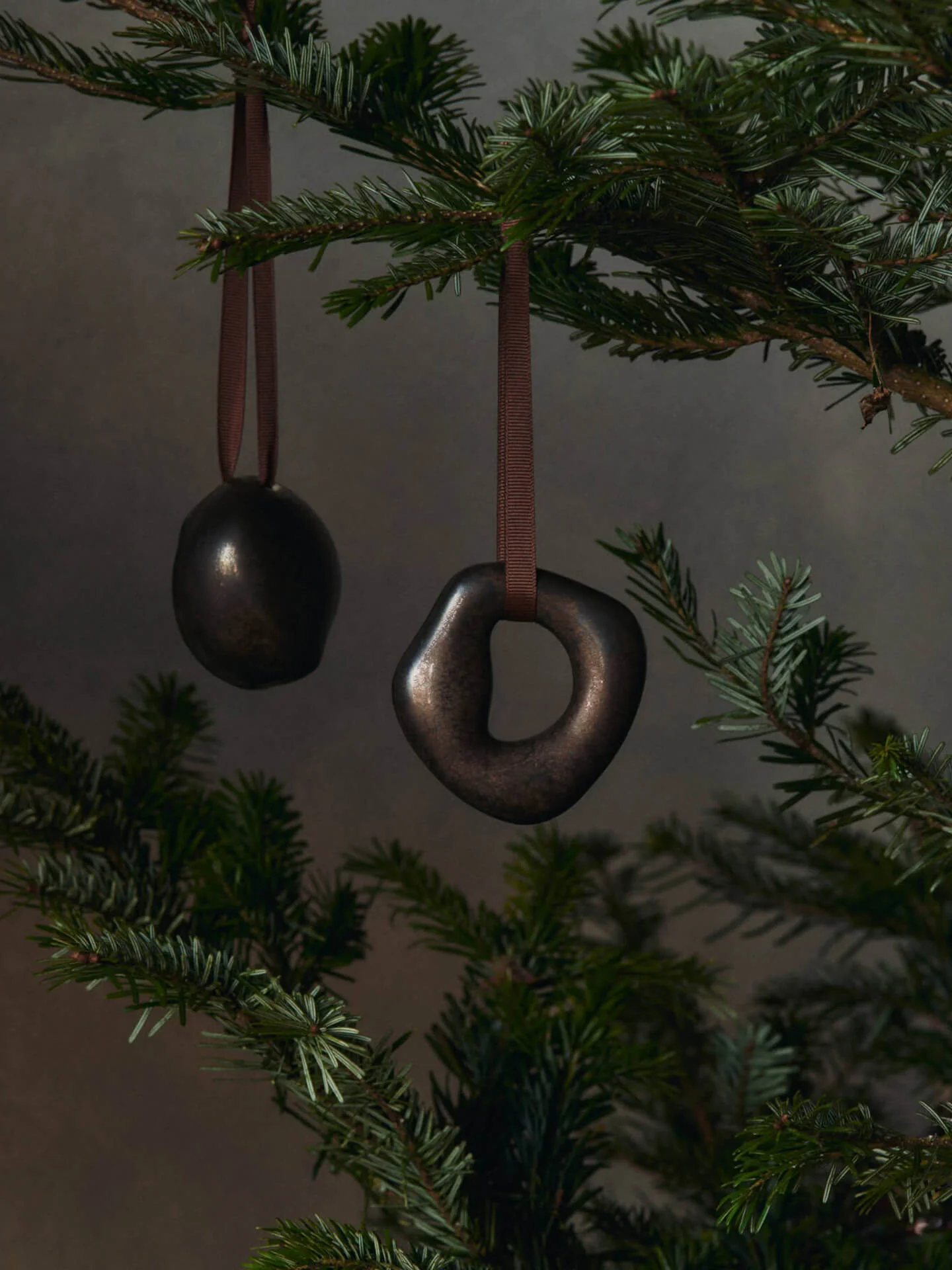 Orrith Ornaments - Set of 2 - Rustic Bronze - Image 2