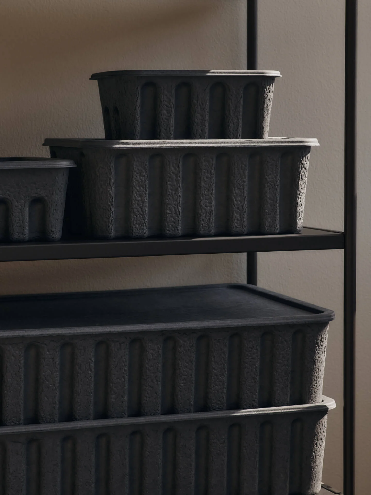 Paper Pulp Box - Extra Large - Charcoal - Image 3