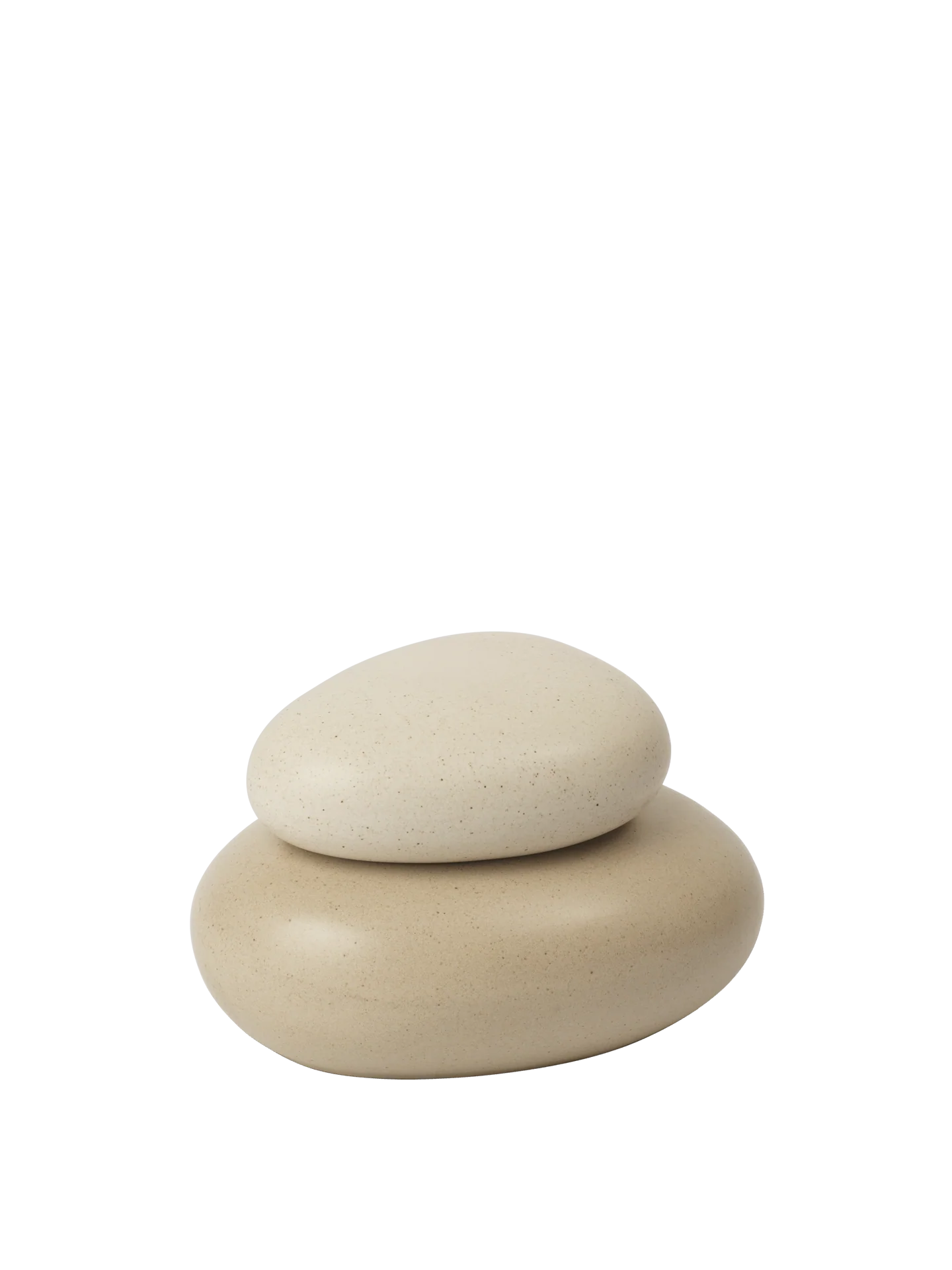 Pebble Box - Medium - Sand/Cream