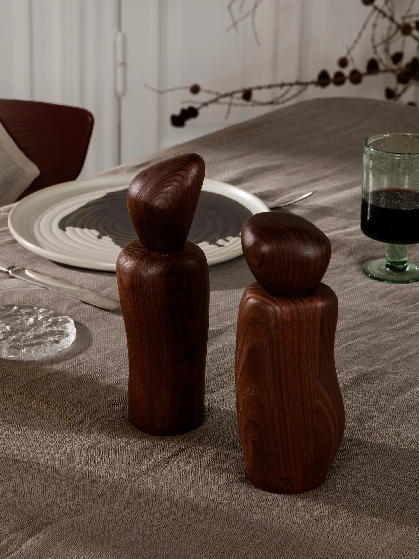 Pebble & Cairn Grinder Gift Set - Dark Brown - Image 2