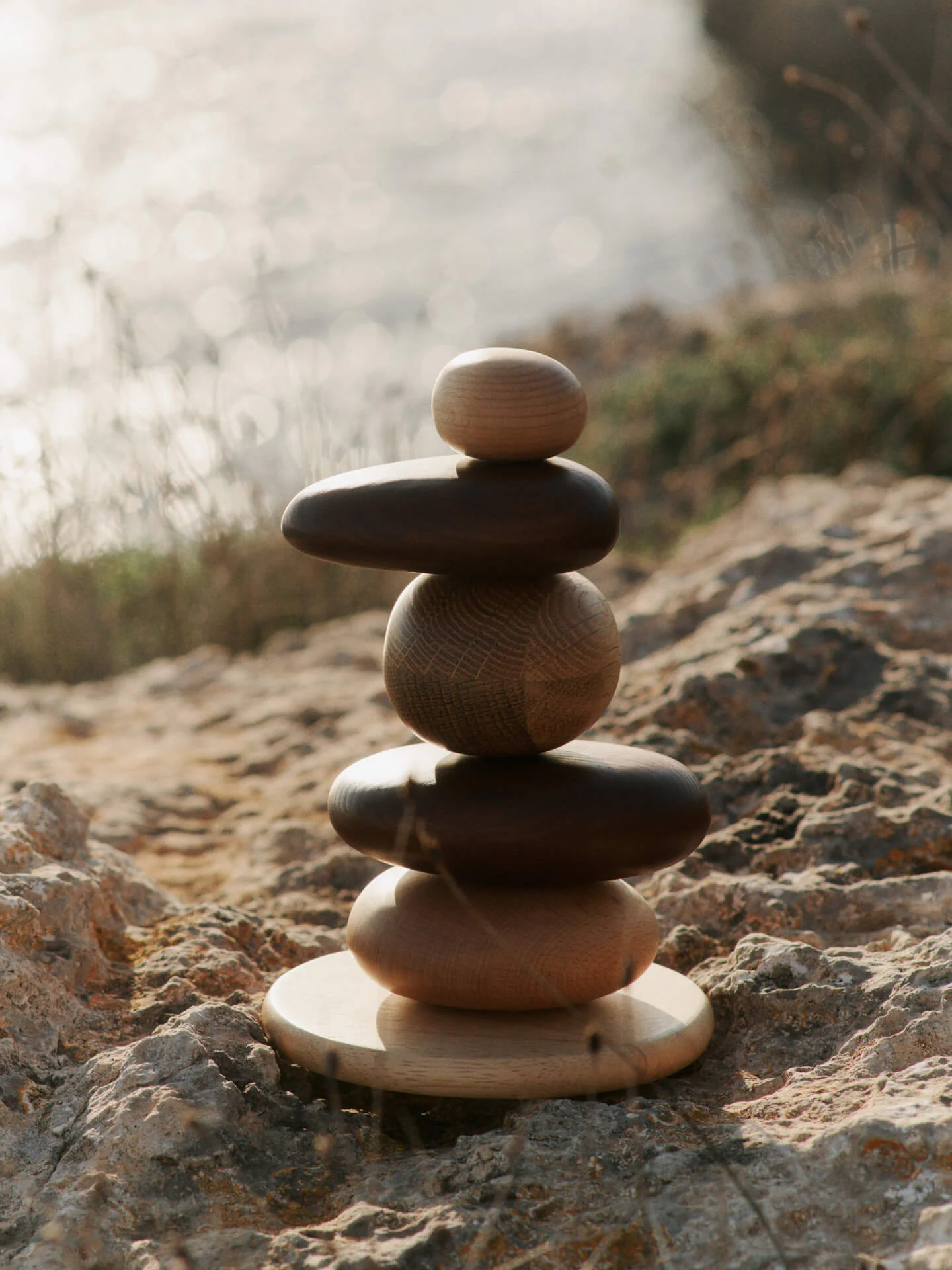 Pebble Stacking Blocks - Multi - Image 2