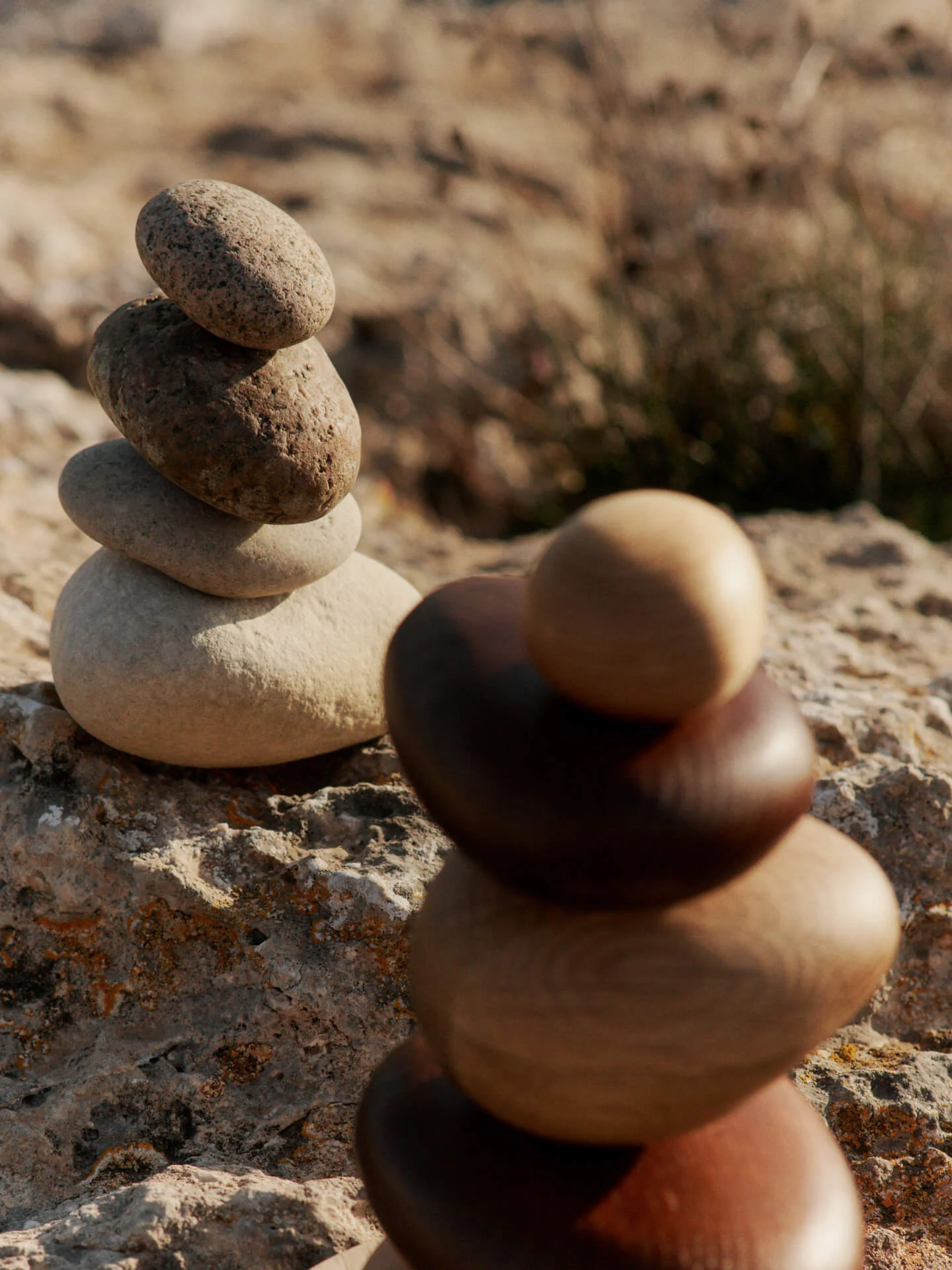 Pebble Stacking Blocks - Multi - Image 3