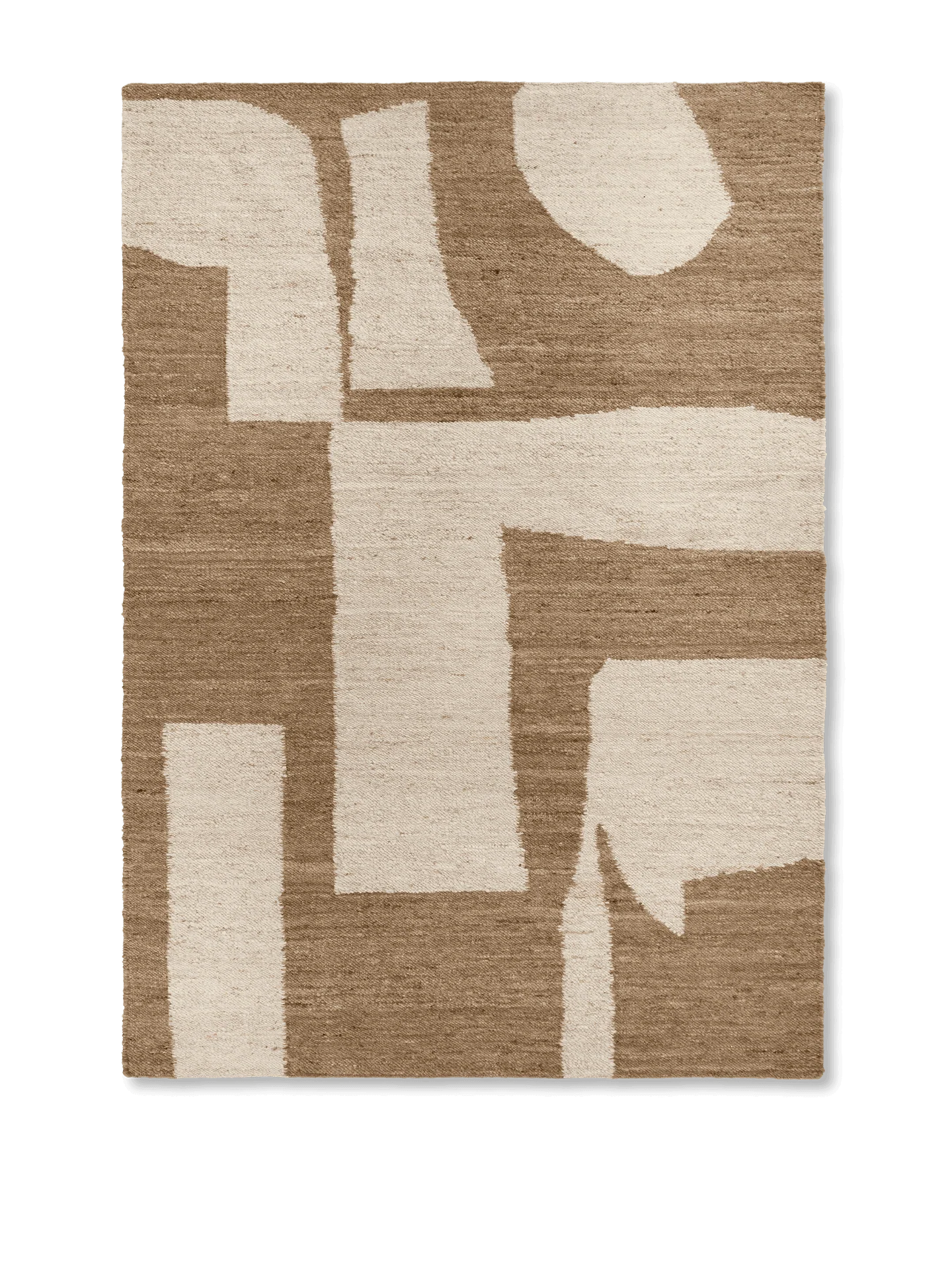 Piece Rug - Off-White/Toffee - Image 2