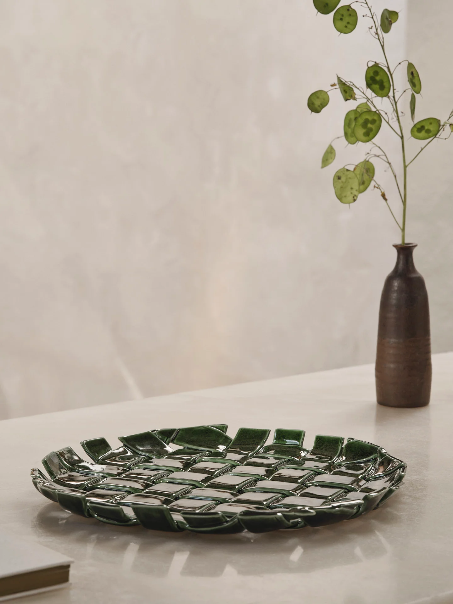 Plait Platter - Emerald Green - Image 2