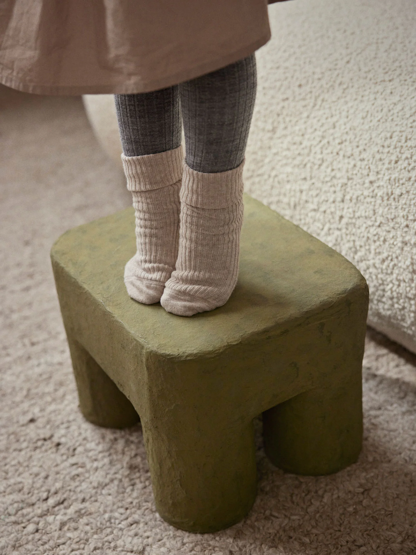 Podo Stool - Khaki - Image 2
