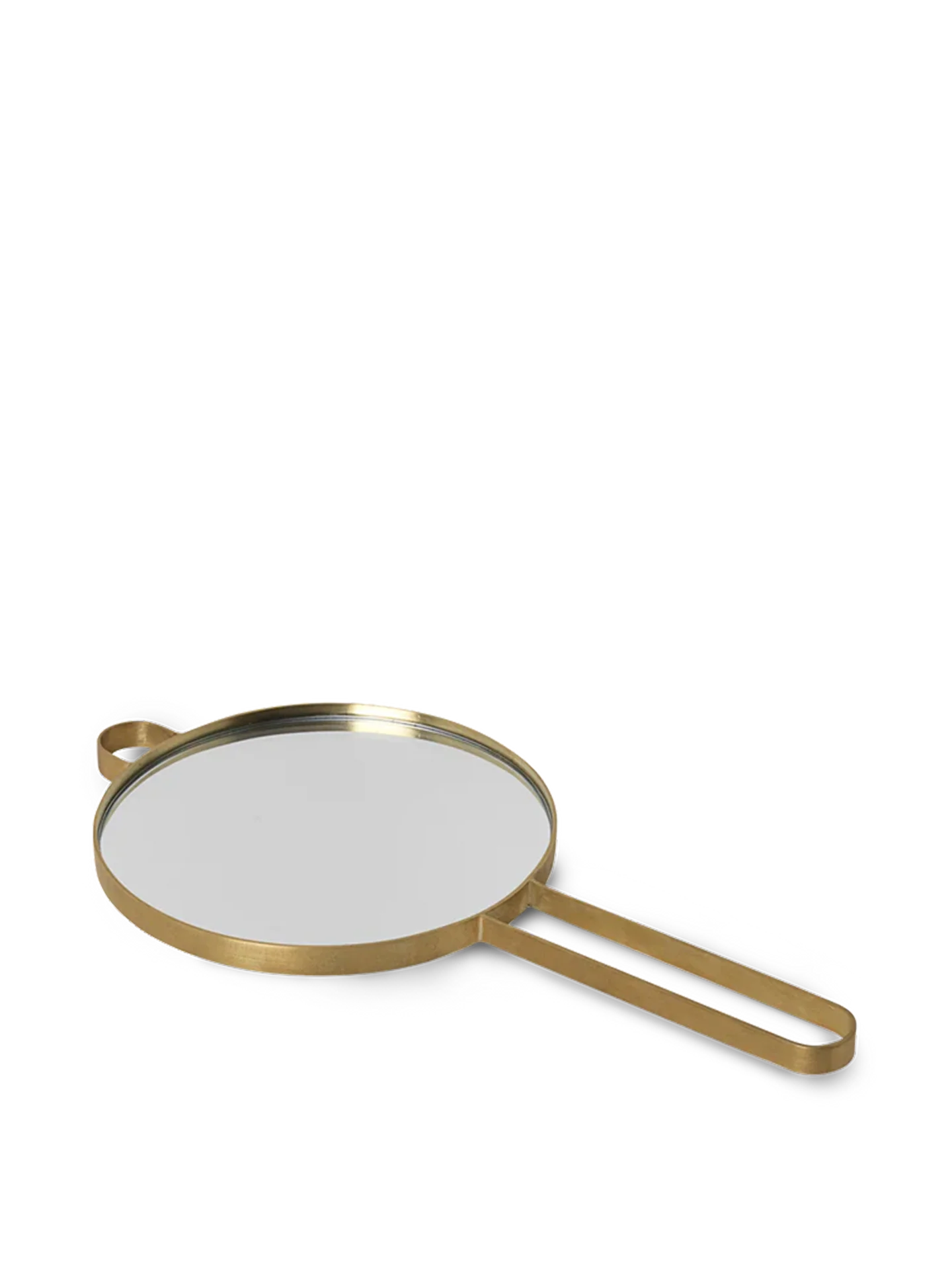 Poise Hand Mirror - Brass