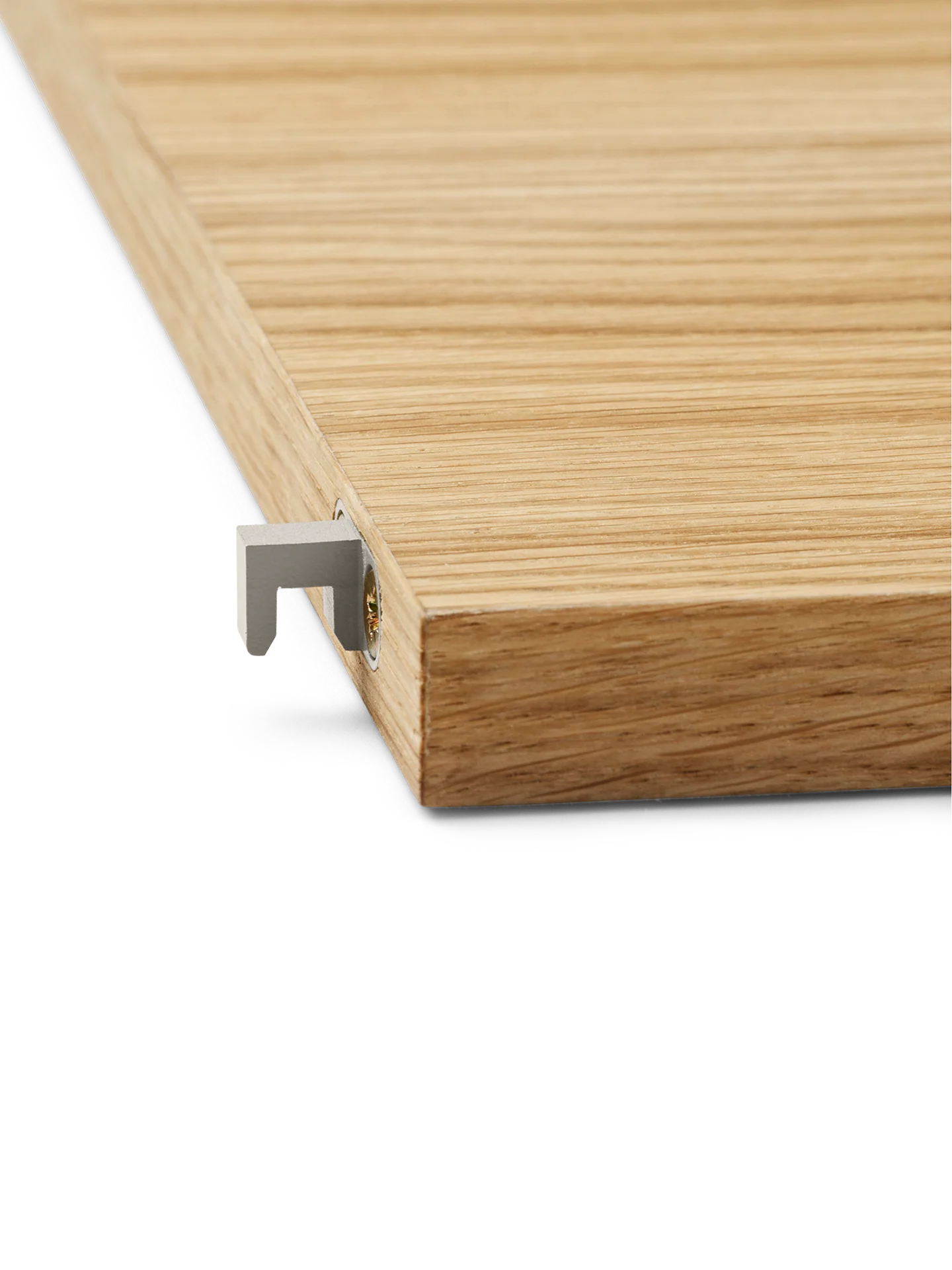 Punctual - Wooden Shelf - Oak/Light Grey - Image 2