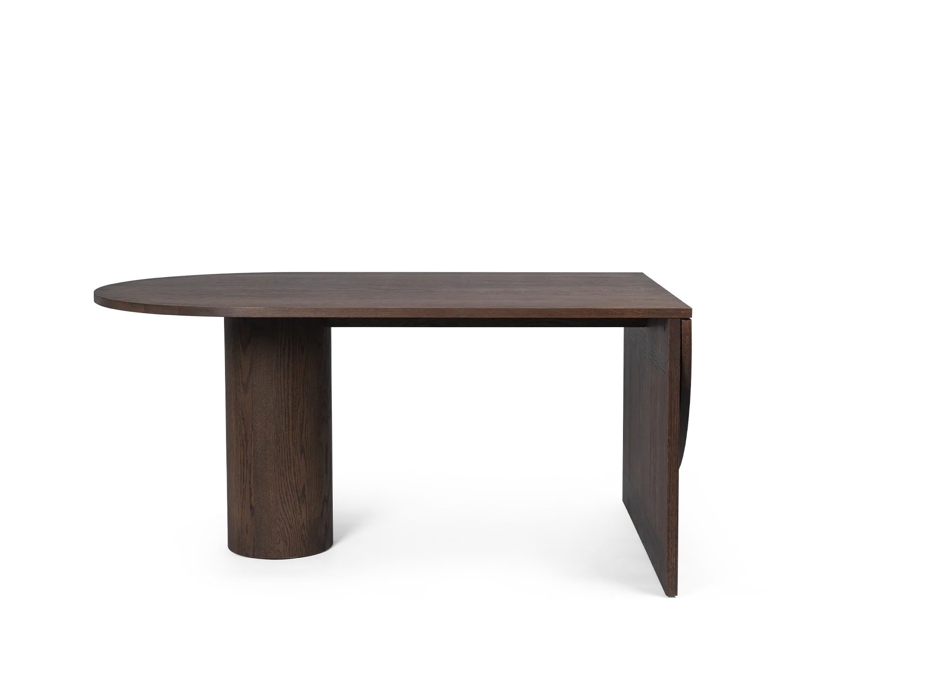 Pylo Dining Table - Dark Stained Oak
