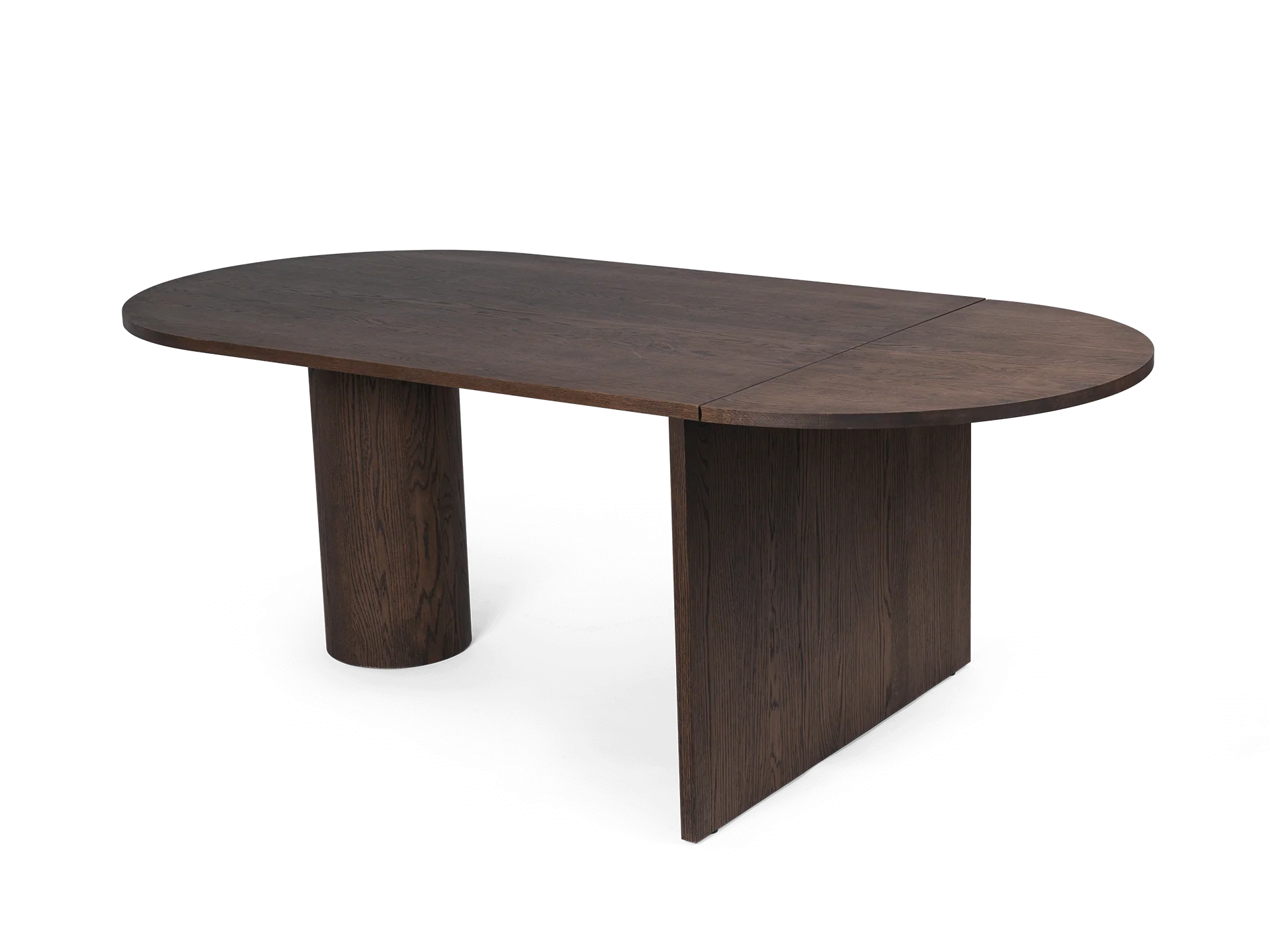 Pylo Dining Table - Dark Stained Oak - Image 3