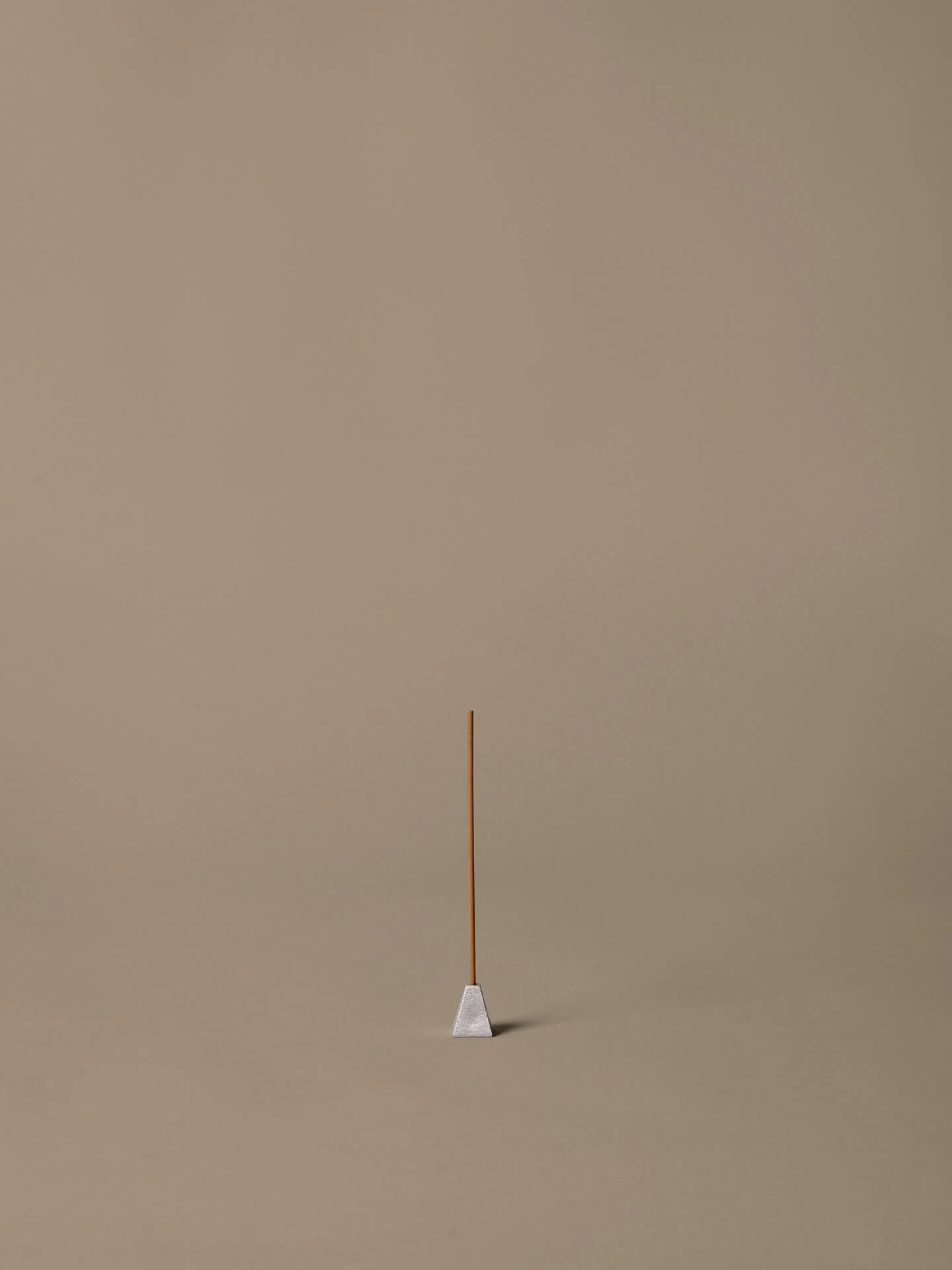 Pyra Incense Stick Holder - Brushed Aluminium - Image 4