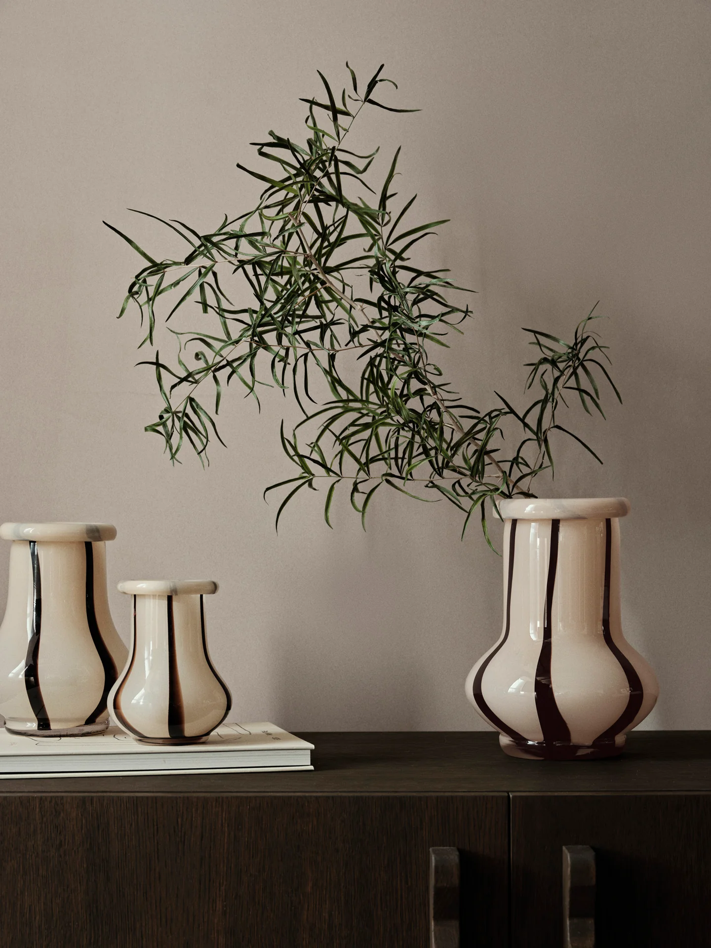 Riban Vase - Medium - Cream - Image 2