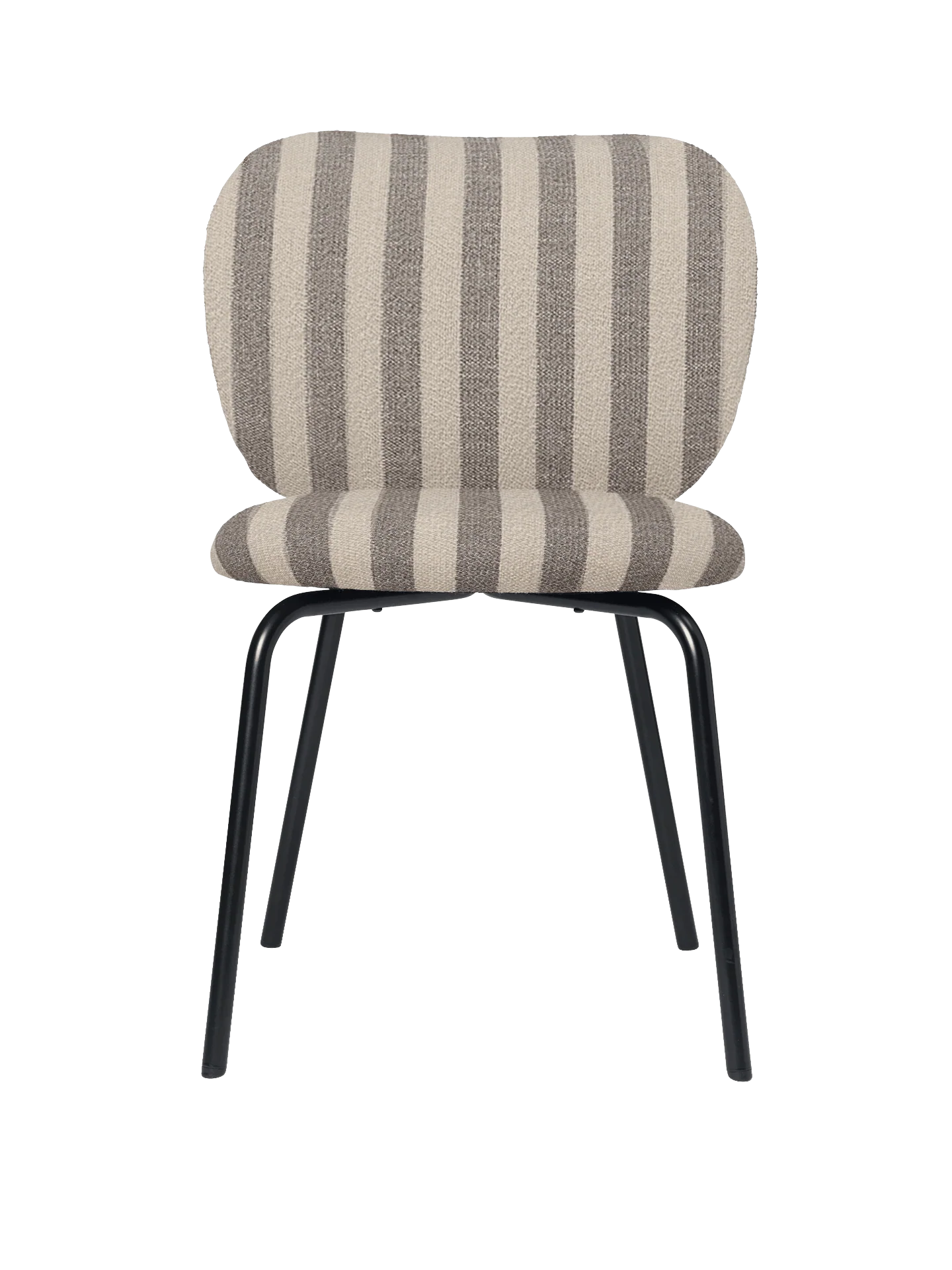 Rico Chair - Black - Louisiana - Sand/Off-White - UK