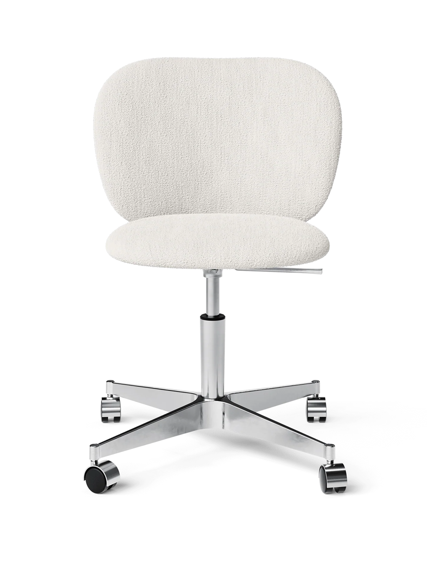 Rico Chair - Castors - Bouclé - Off-white - UK