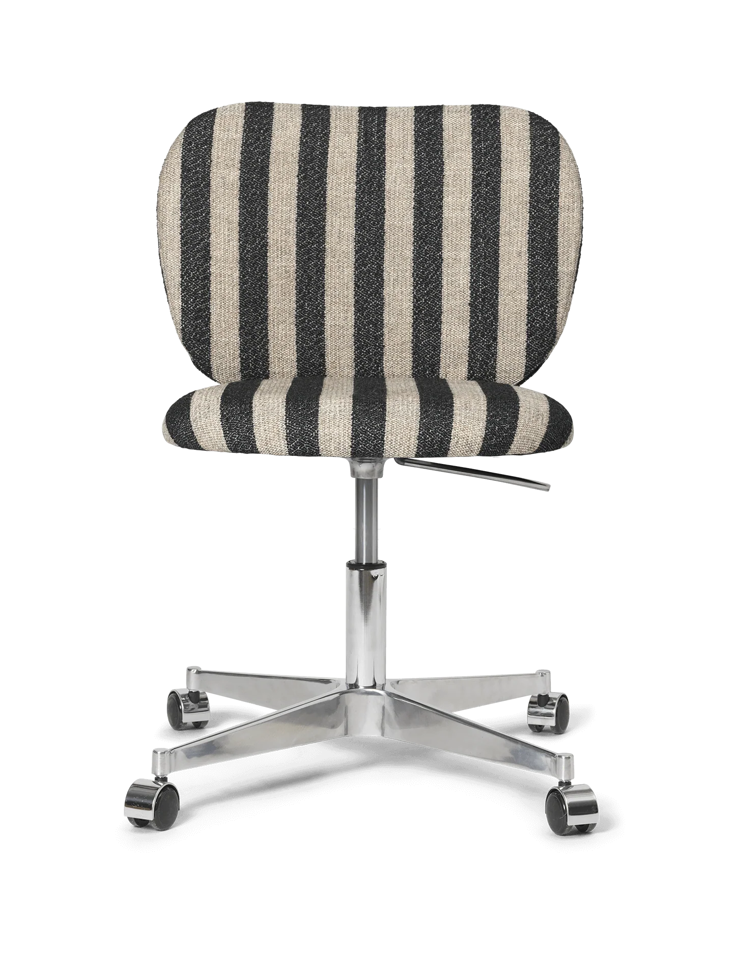 Rico Chair - Castors - Louisiana - Sand/Black - UK