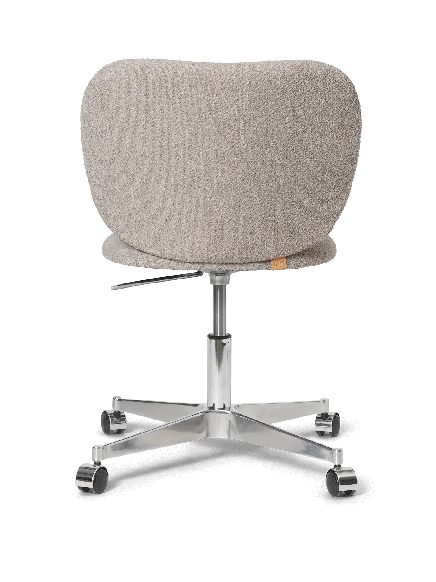 Rico Chair - Castors - Soft Bouclé - Natural - UK - Image 6