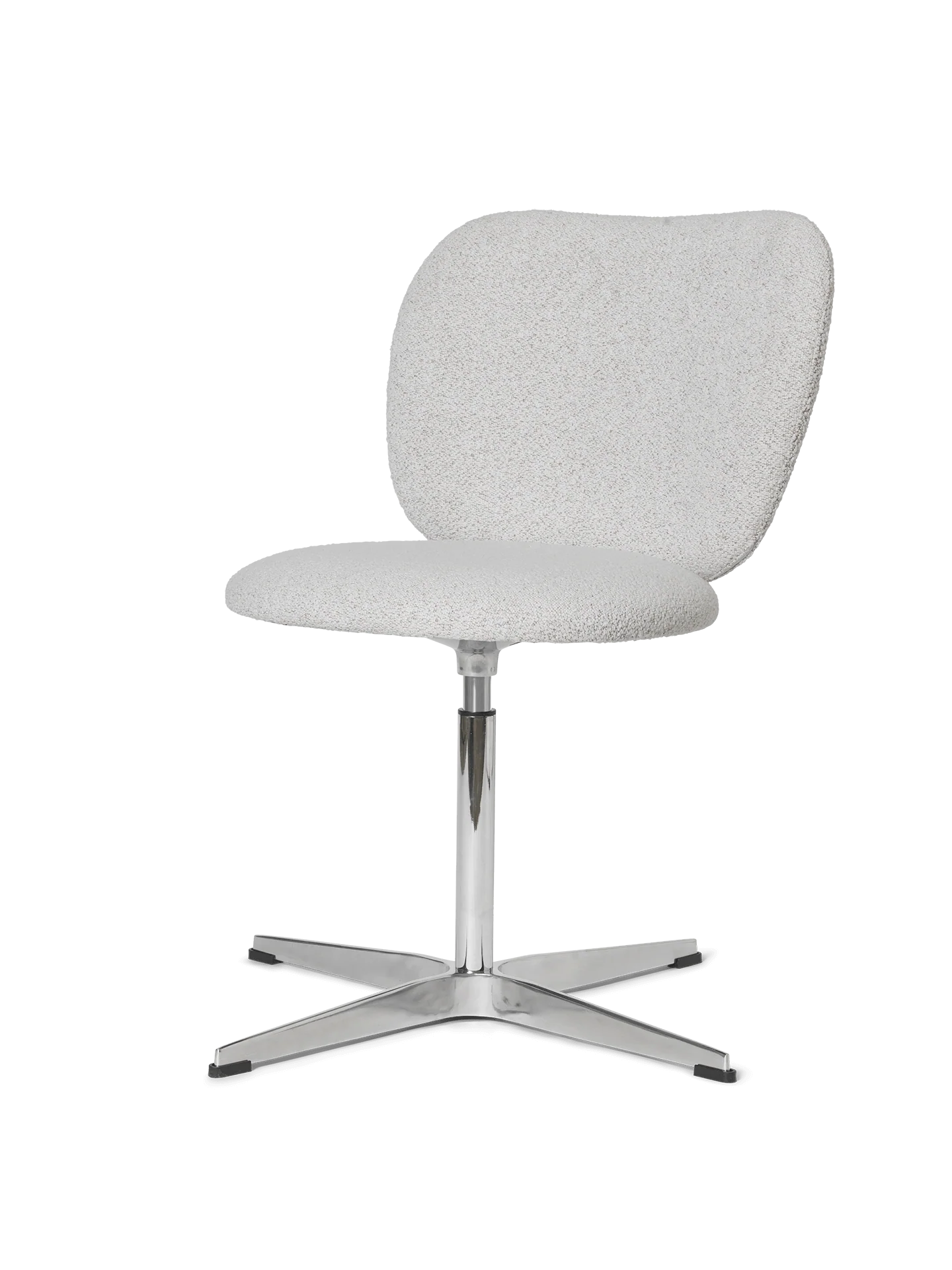 Rico Chair - Swivel - Soft Bouclé - Off-White/Sand - UK - Image 3