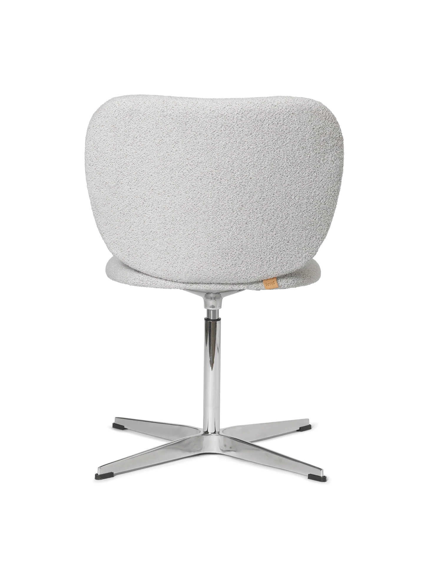 Rico Chair - Swivel - Soft Bouclé - Off-White/Sand - UK - Image 4