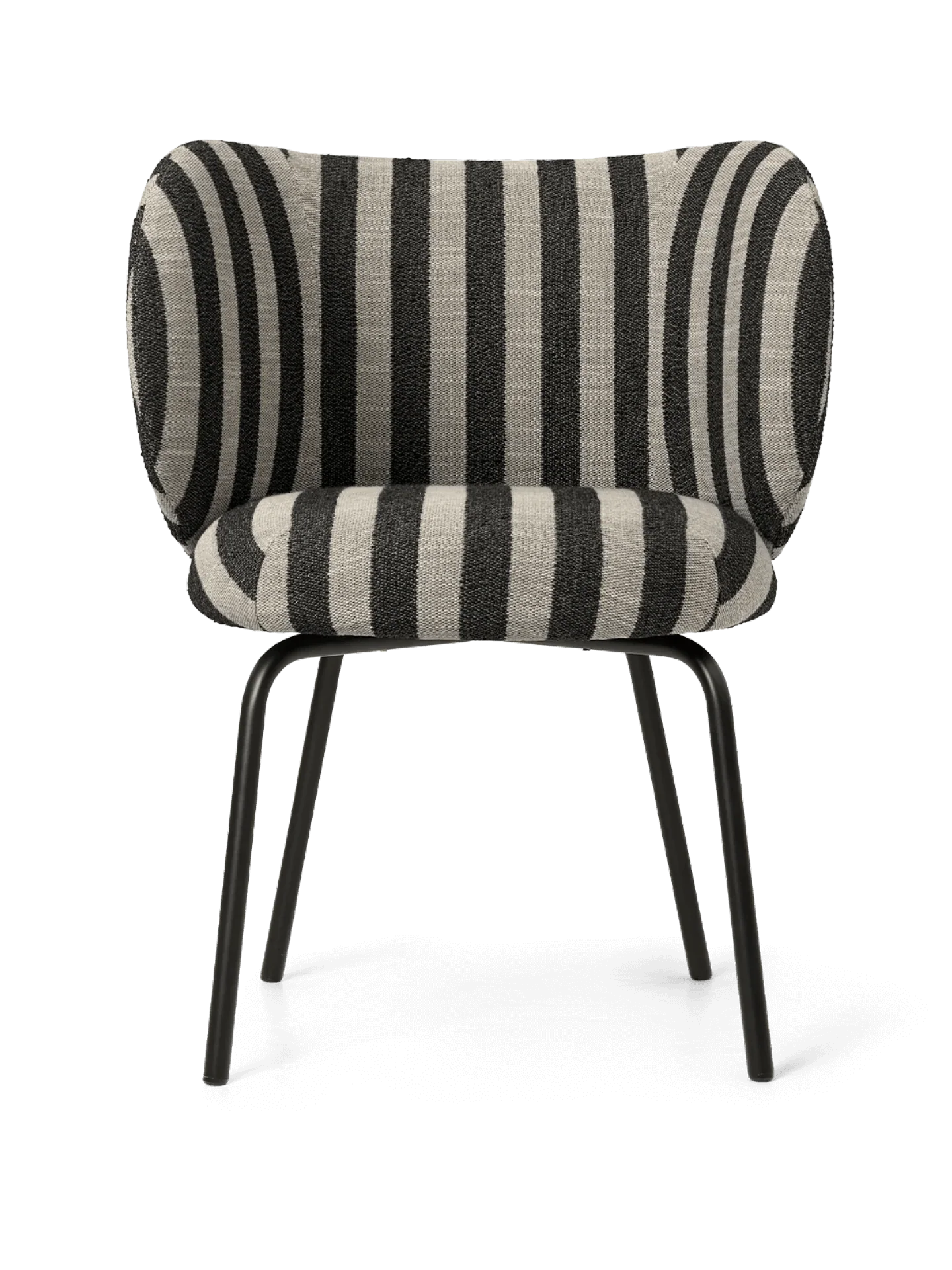 Rico Dining Chair - Black - Louisiana - Sand/Black - UK