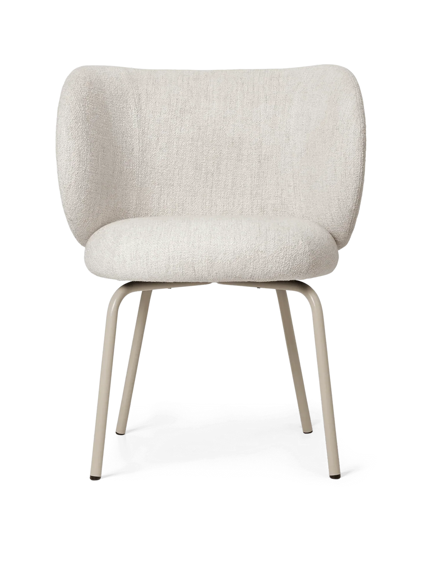 Rico Dining Chair - Cashmere - Bouclé - Off-White - UK