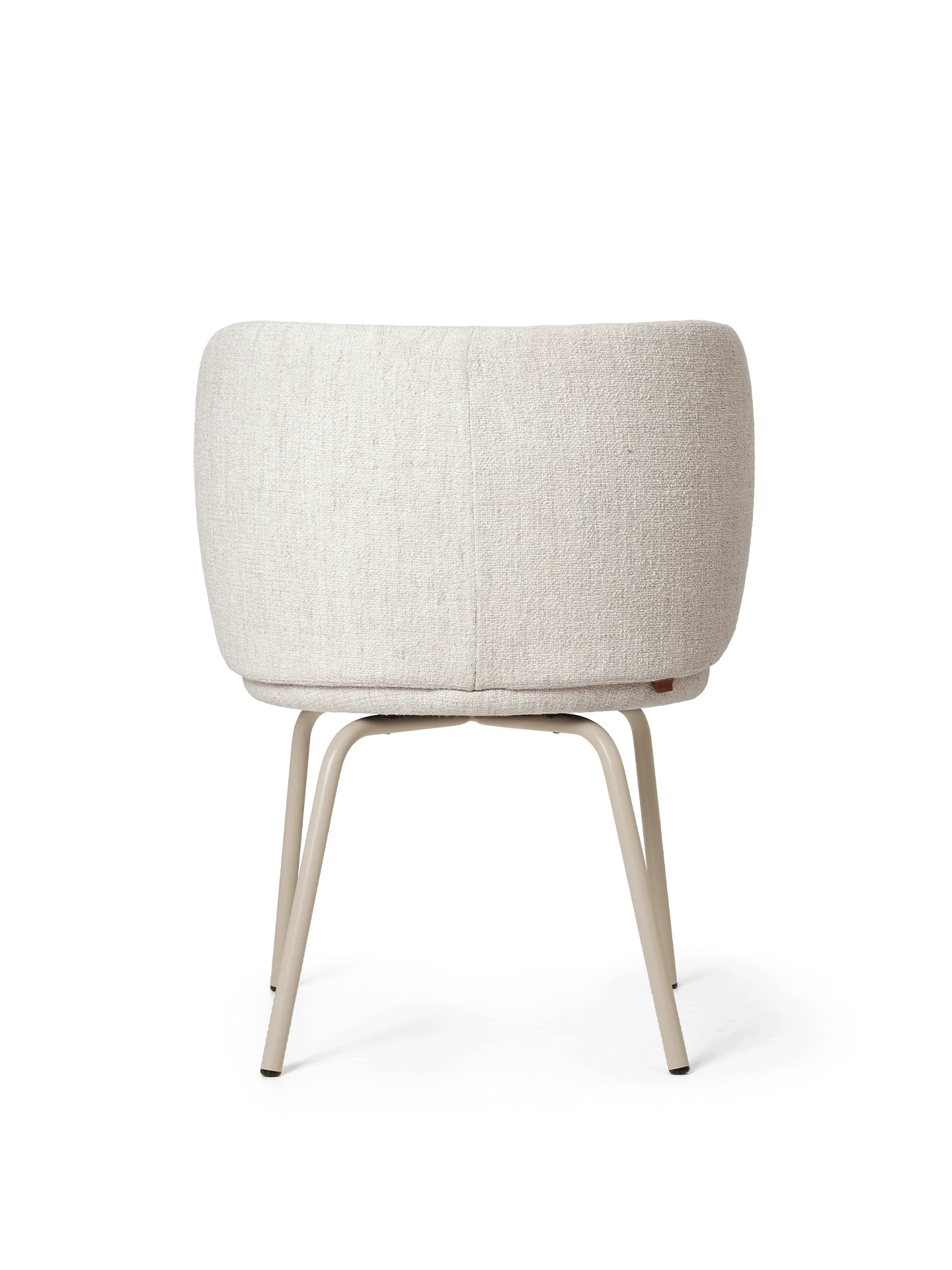 Rico Dining Chair - Cashmere - Bouclé - Off-White - UK - Image 4