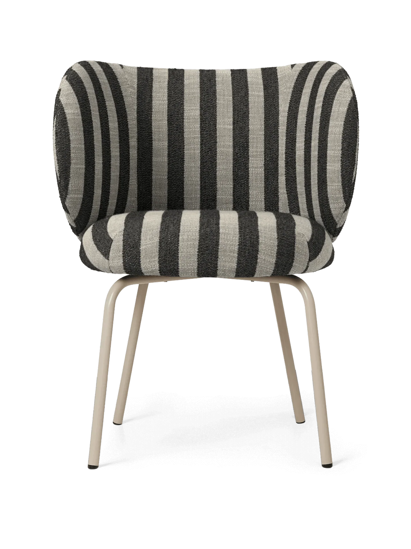 Rico Dining Chair - Cashmere - Louisiana - Sand/Black - UK